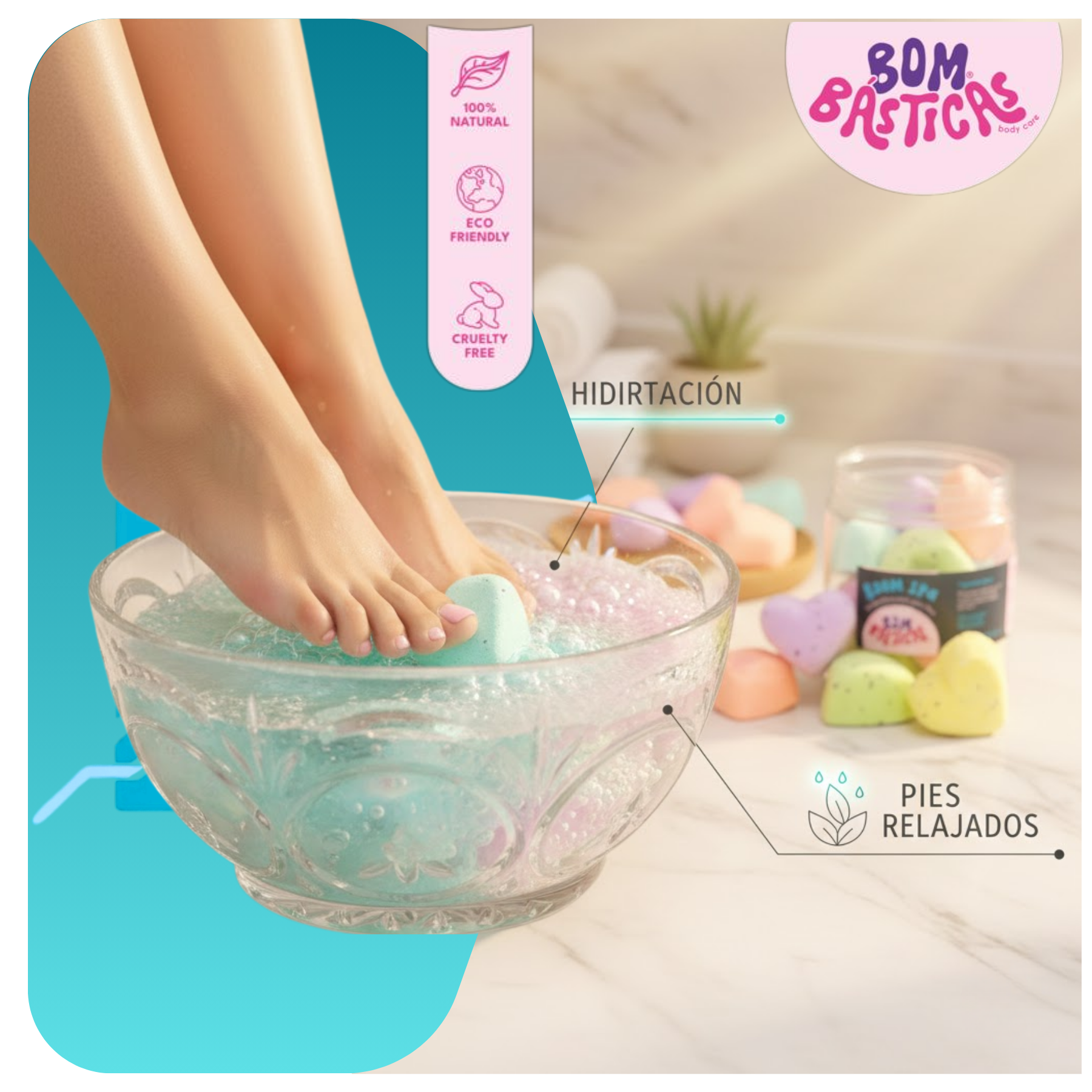 Bombas Efervescentes Para Pies Bombasticas (3cm) X 15 Unds Variados Surtidas-2