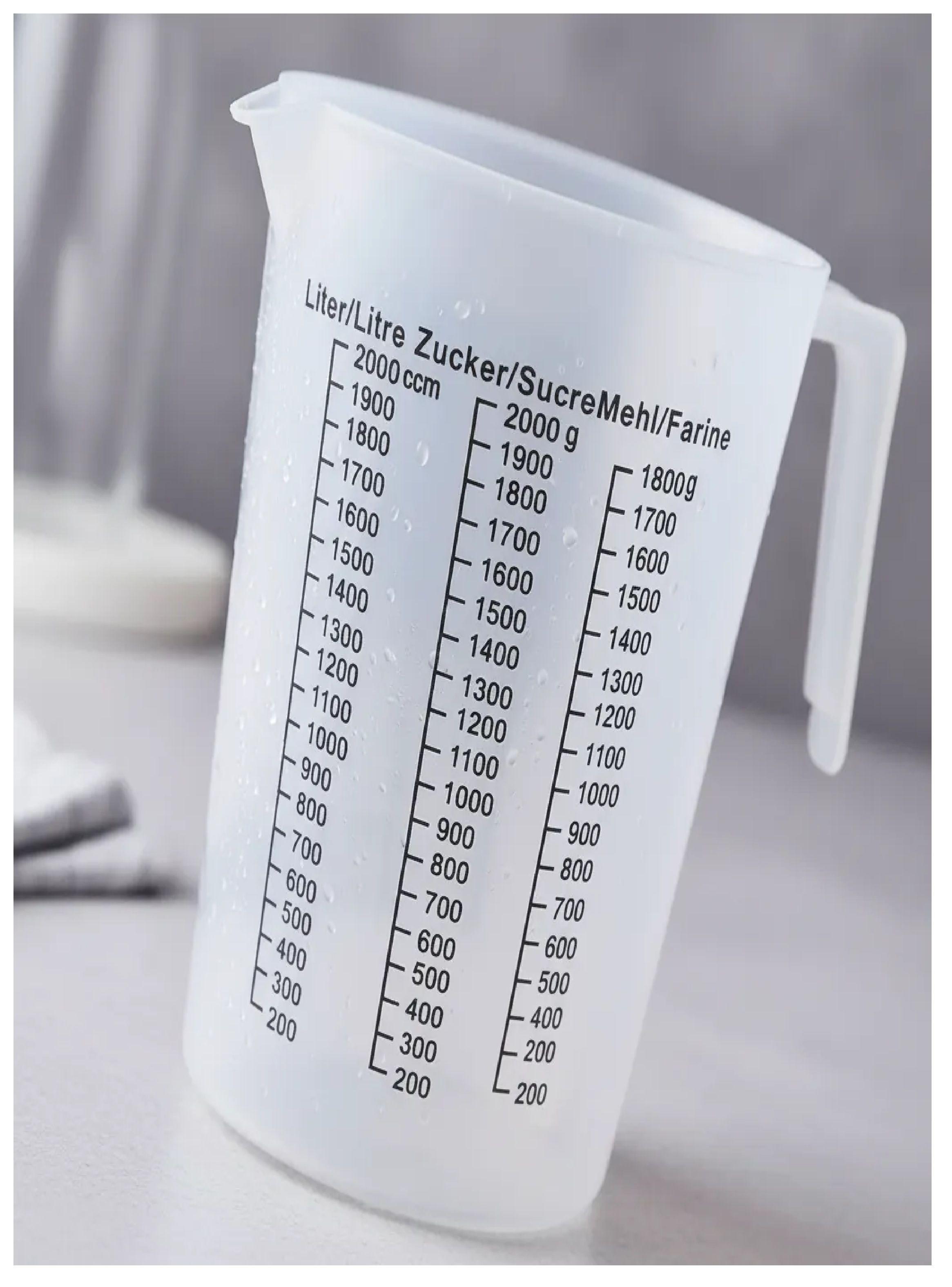 Jarra Medidora 2 Litros Cocina Reposter a Plastica-5