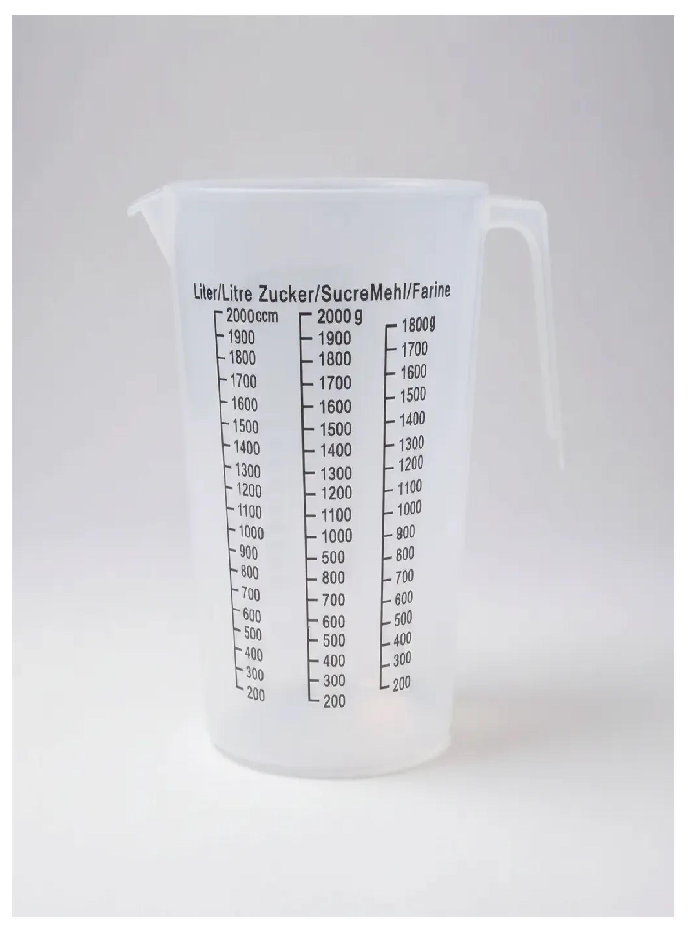 Jarra Medidora 2 Litros Cocina Reposter a Plastica-6