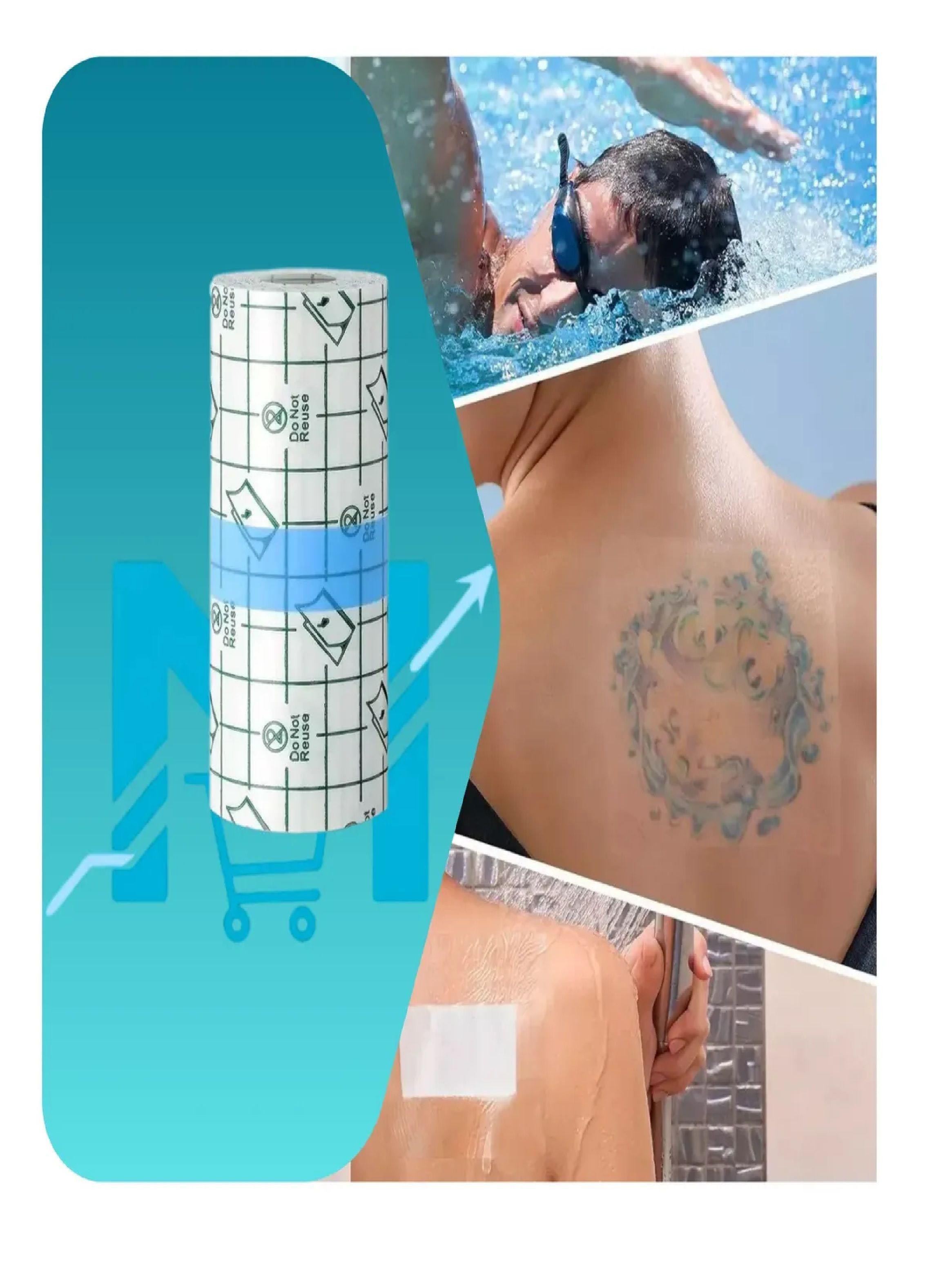 Parche Tatuaje Protector Curacion Piel 10cm X 10m Pack X10-4