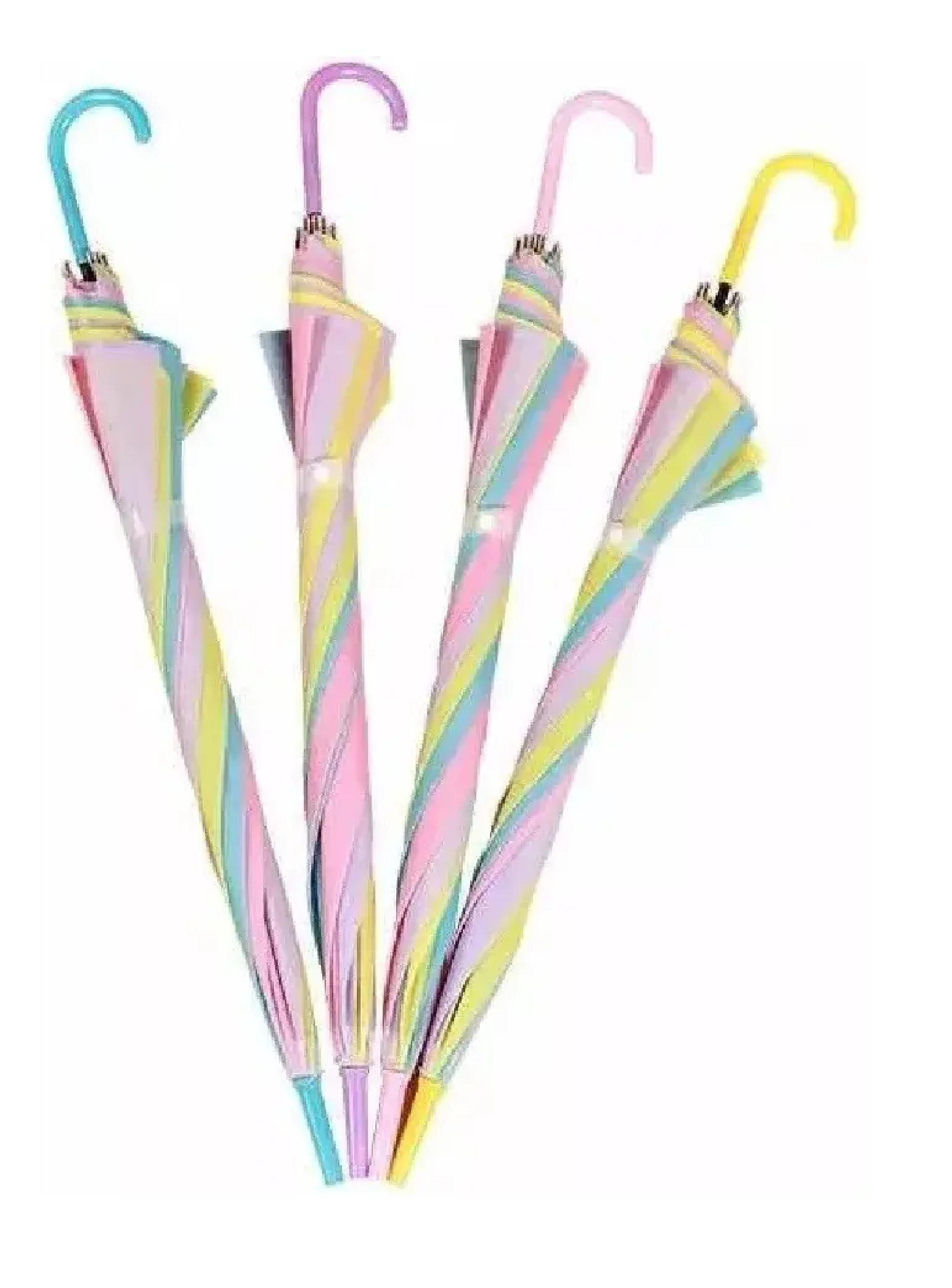 Paraguas De Ni as Paraguas Infantiles Lluvia 90cm Sombrilla Celeste-3