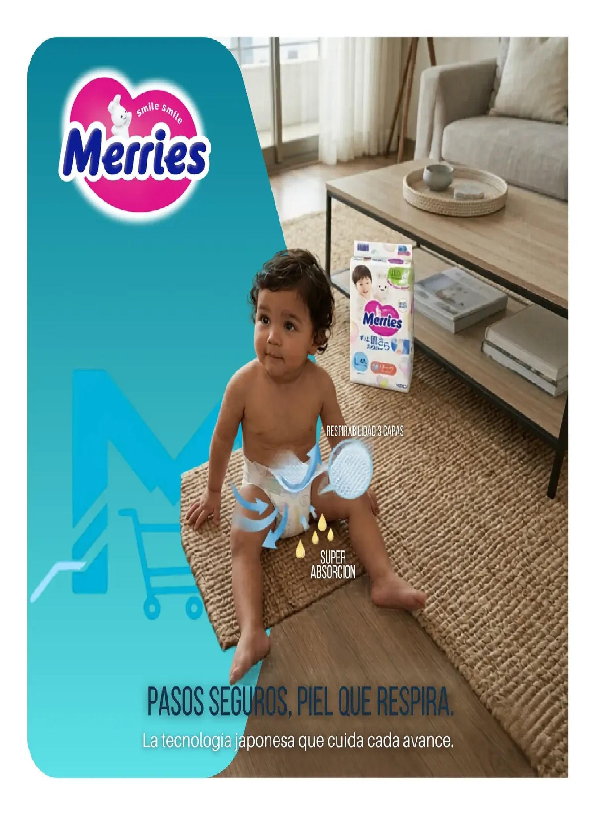 Pack X4 Pa ales Merries Talla L 9 14 Kg Ahorro Y Cuidado-2