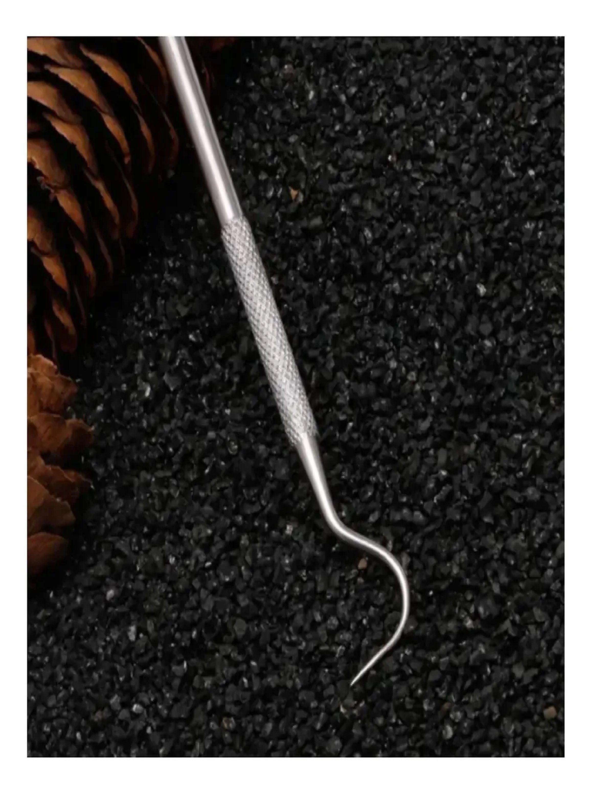 Sonda Explorador Curva Y Cureta Instrumental Dental-5