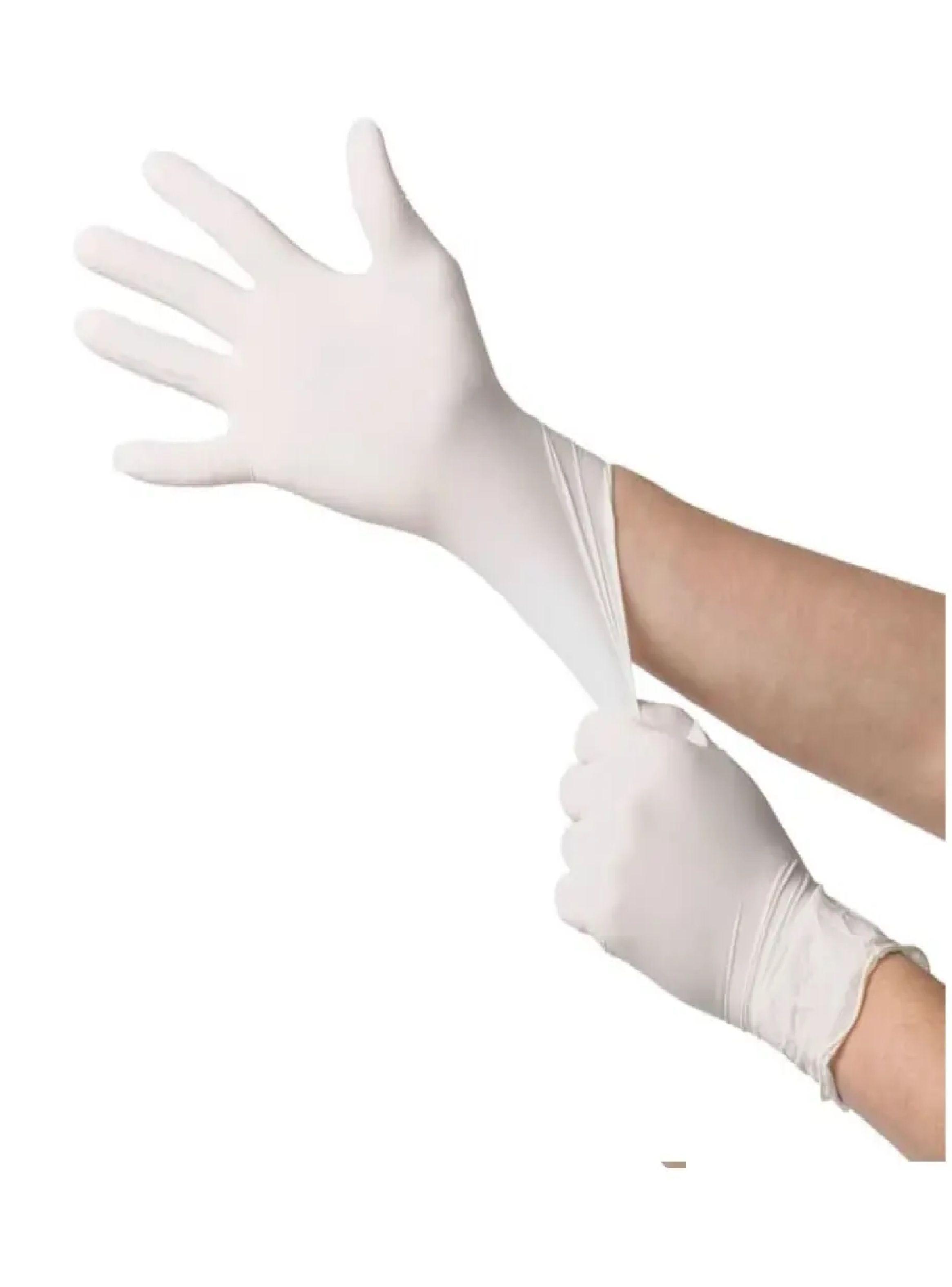 Guante Quirurgico Esteril Cranberry Talla 8 Caja 50 Pares-1