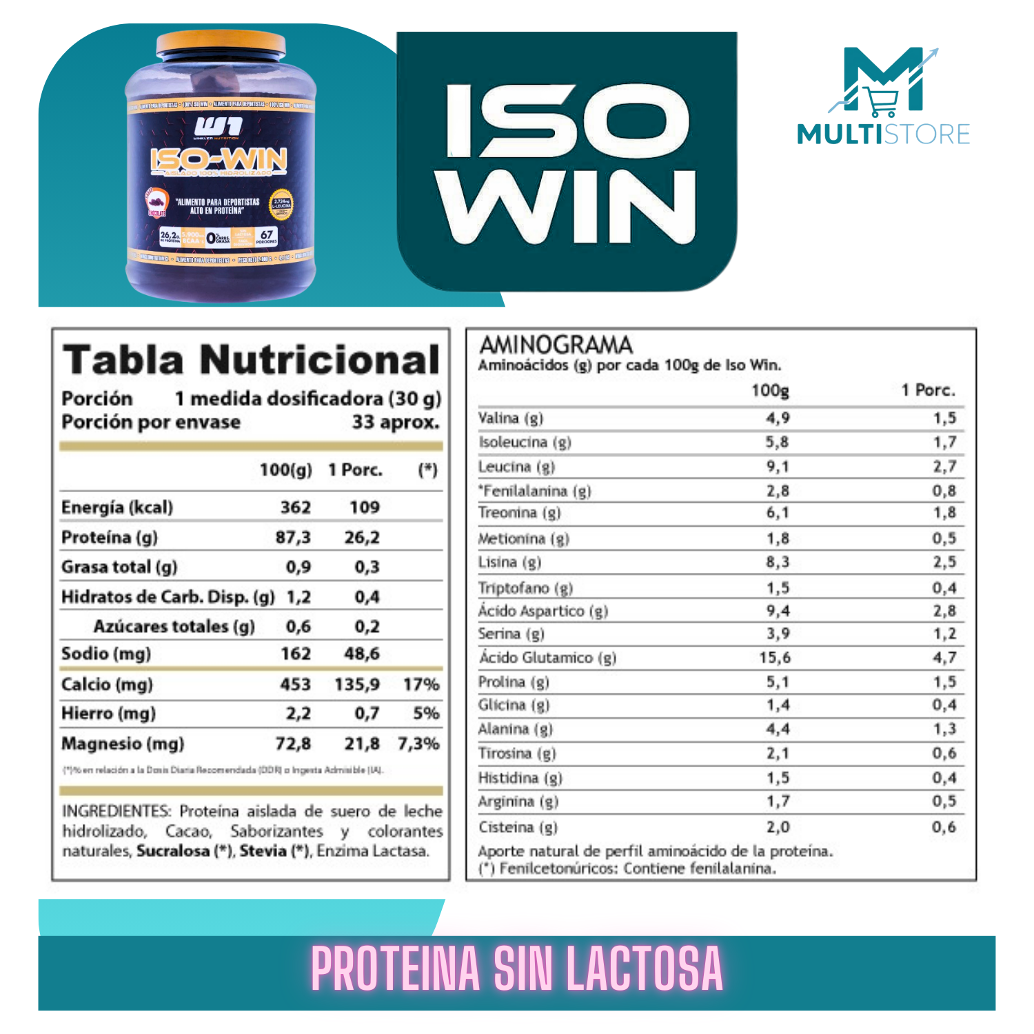 Proteina Iso Win 2kg Chocolate + Pre Entreno Kreator Pack Winkler-7
