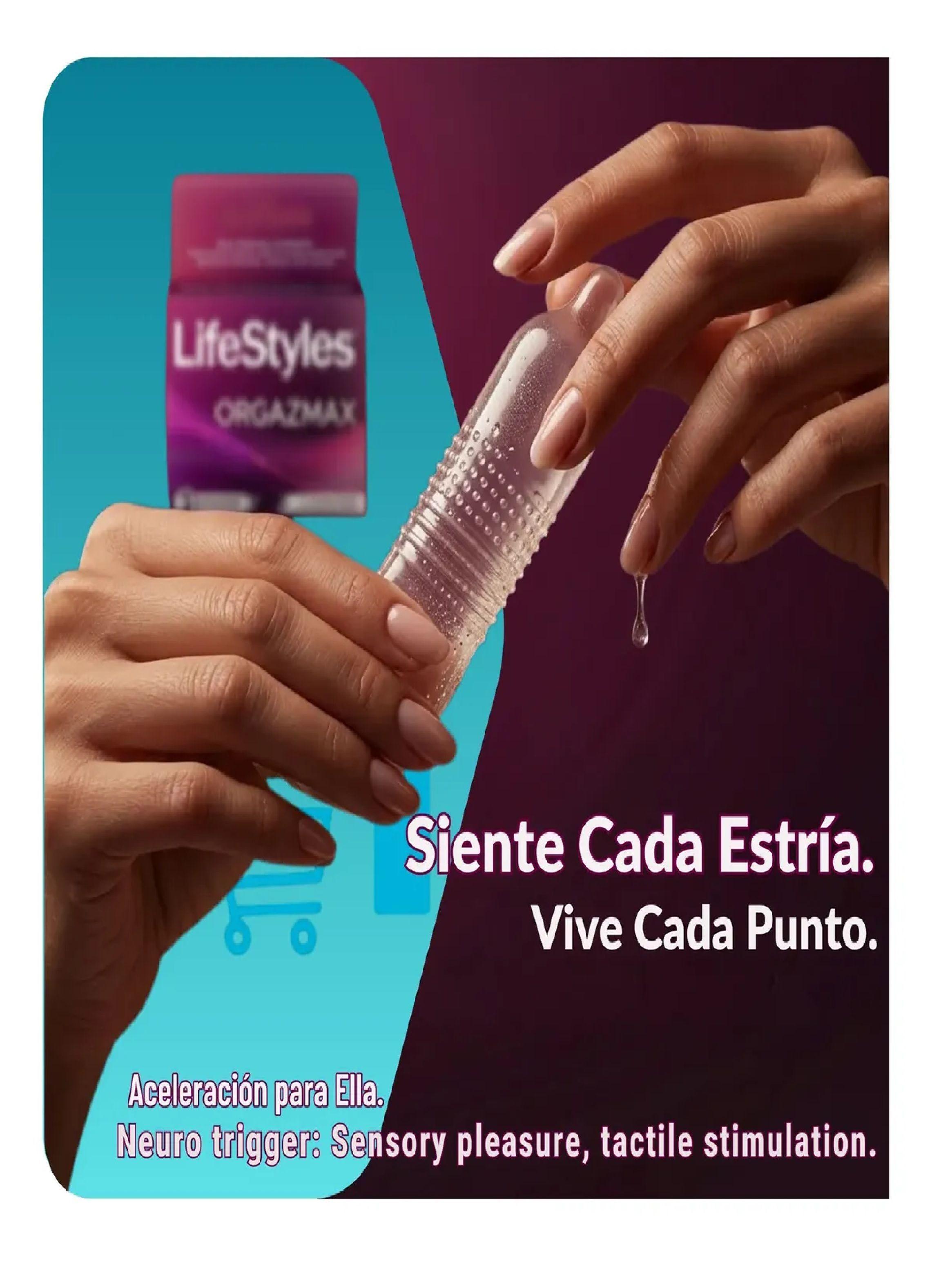 Preservativos Lifestyles Orgazmax 3 Unid Placer Para Ambos-2