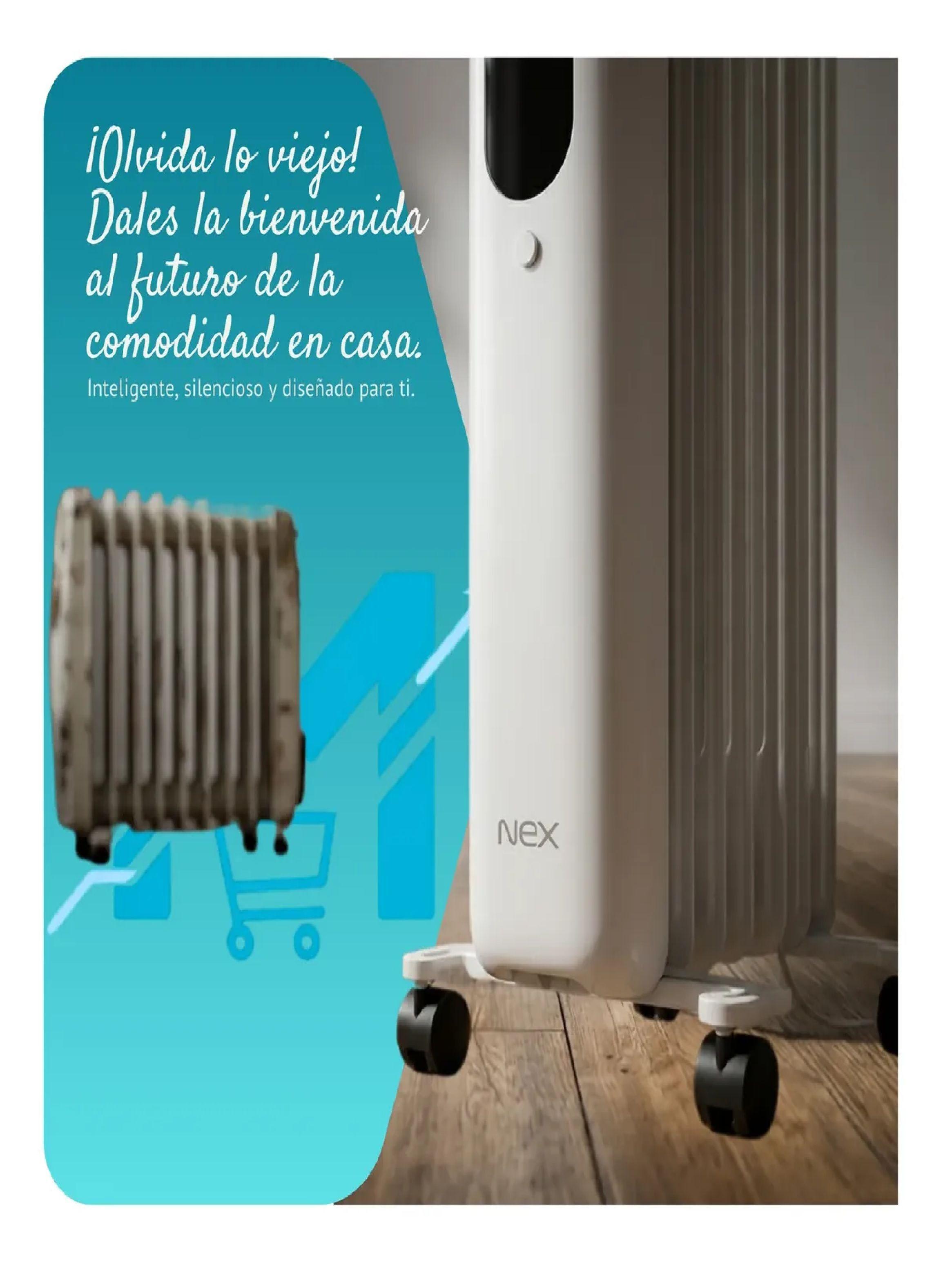 Estufa Oleoelectrica Nex 1500w Calor Silencioso Y Seguro-2
