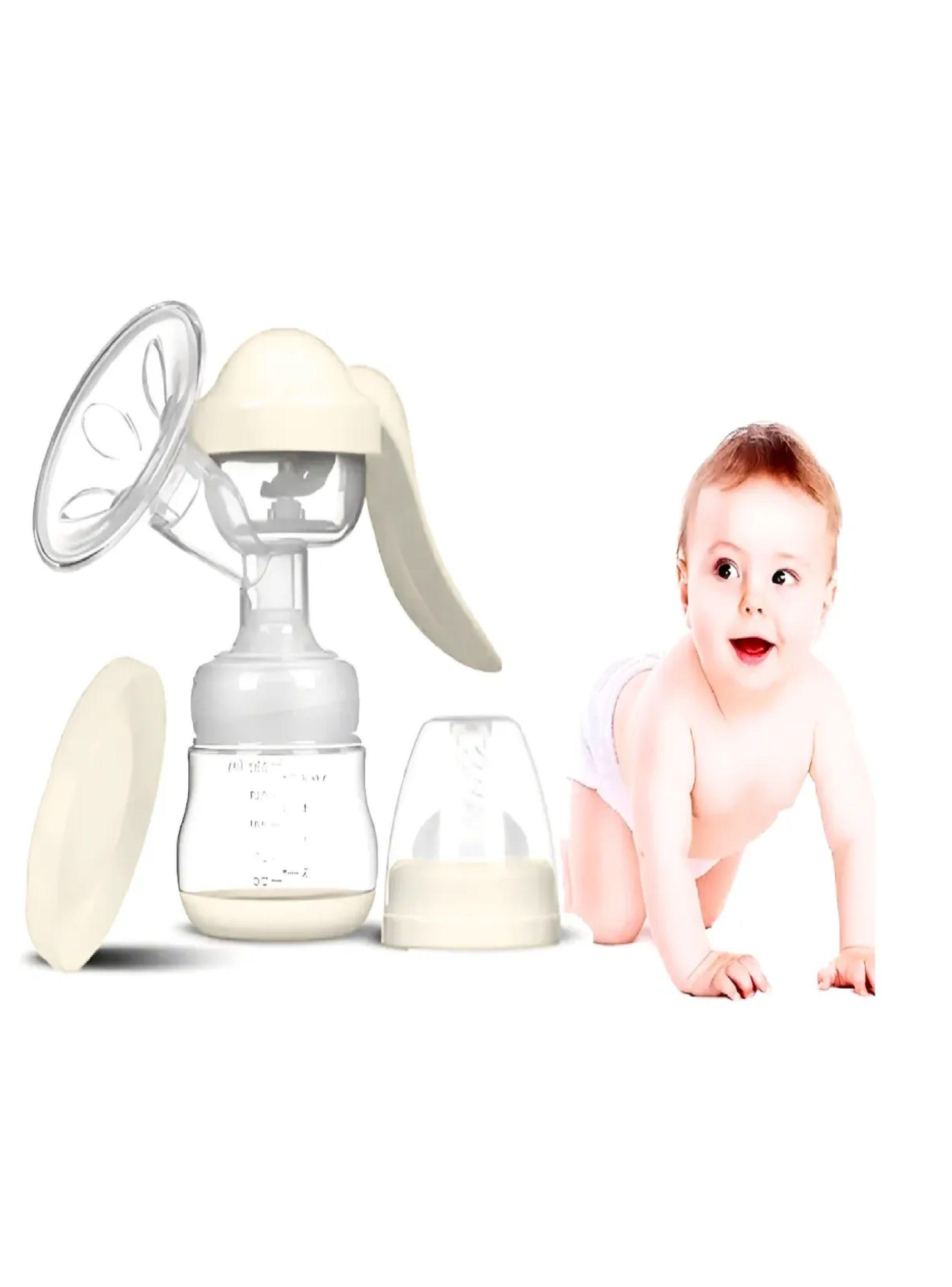 Extractor Leche Materna Sacaleche Manual 150ml Chupete S bpa Blanco-0