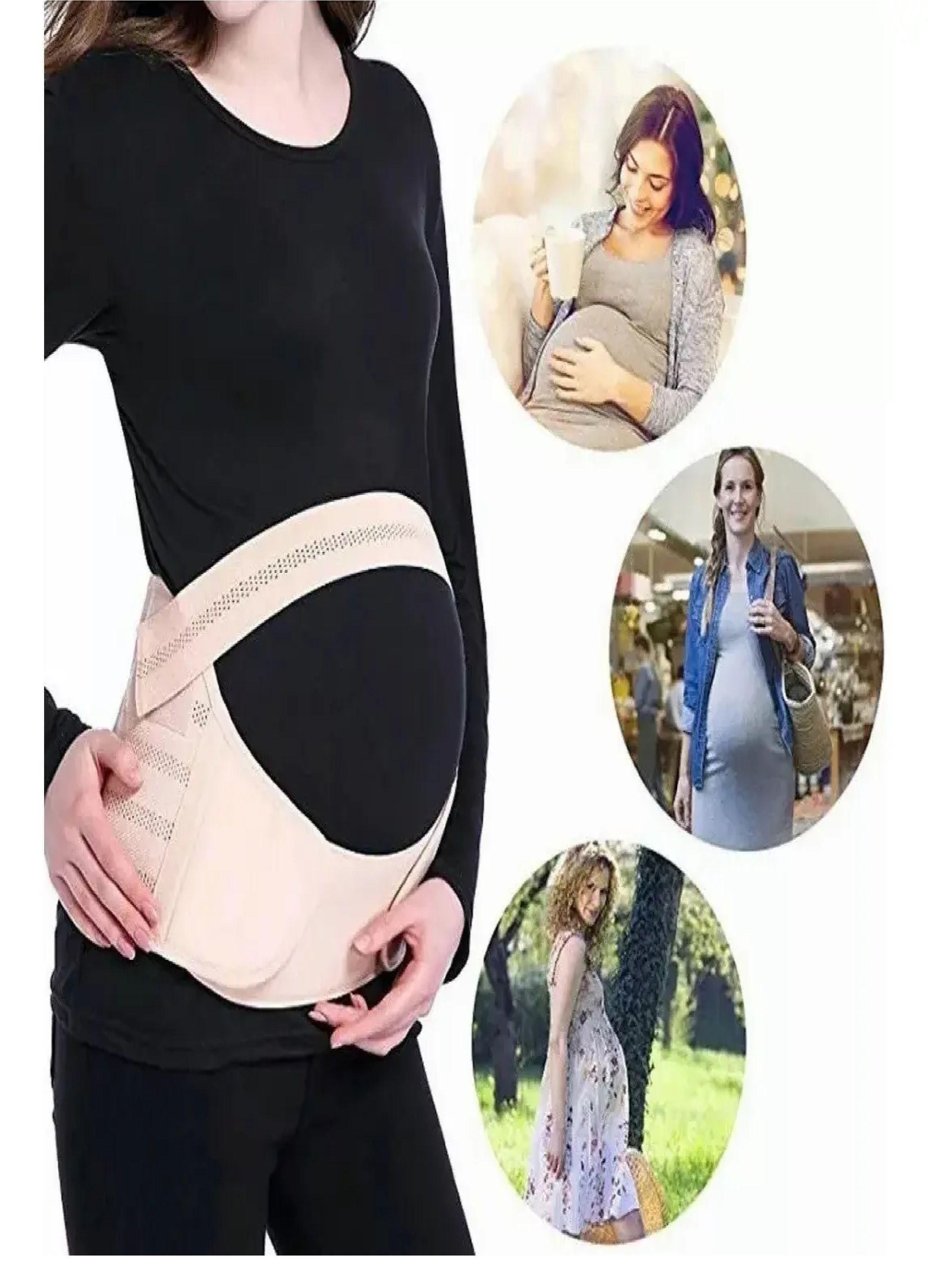 Faja Maternal Soporte Prenatal Embarazada Fajas Blanco-3