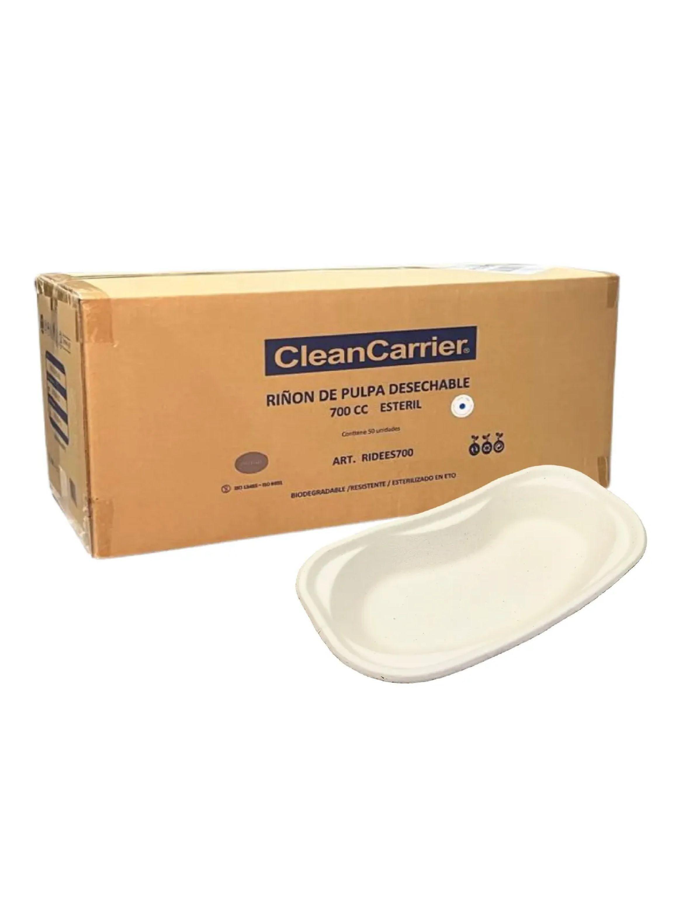 Pack X50 Rinon Desechable Esteril 700cc Cleancarrier Bandeja-0