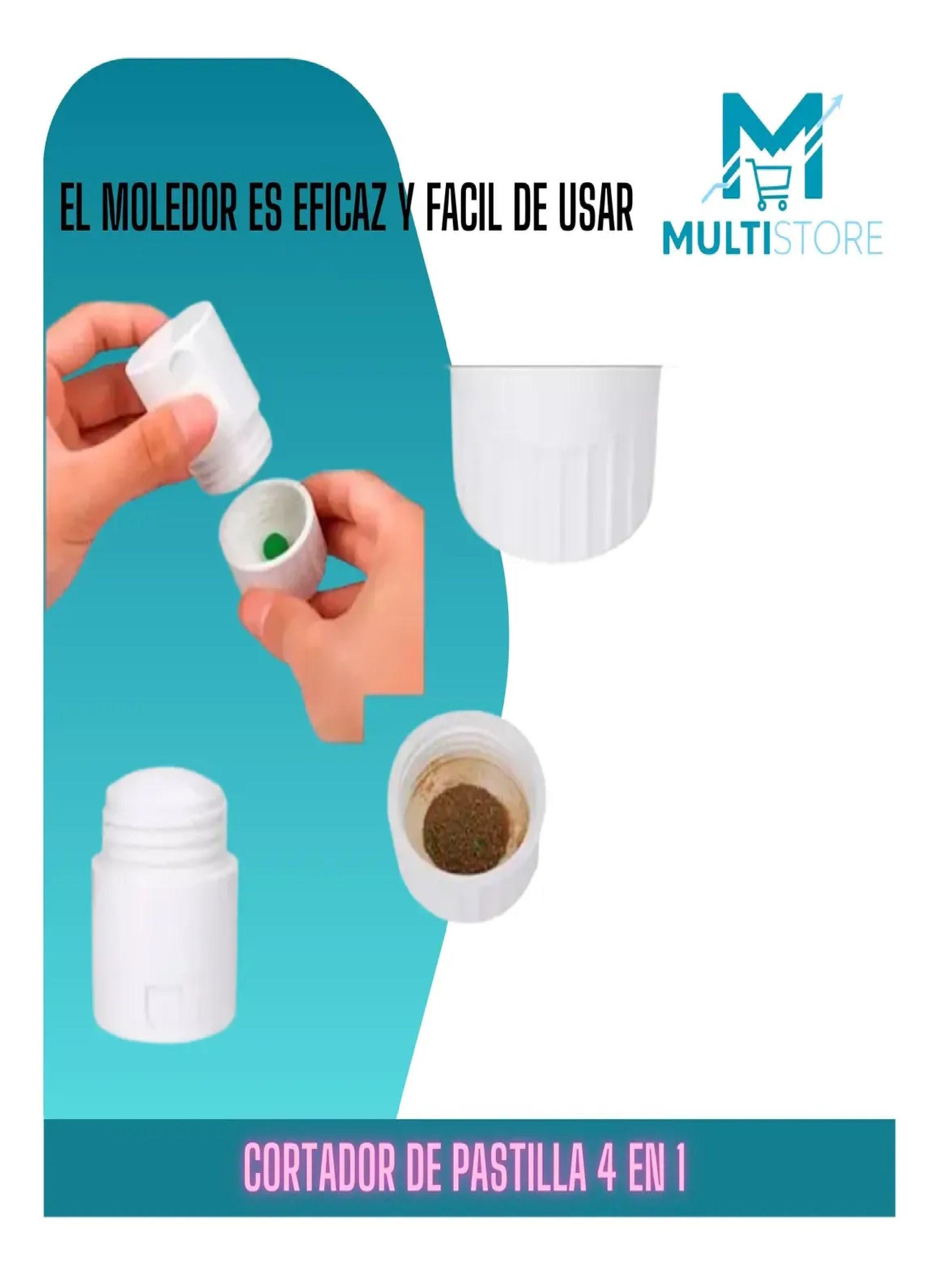 Pastillero Deroyal 4 En 1 Triturador Cortador Y Organizador-5