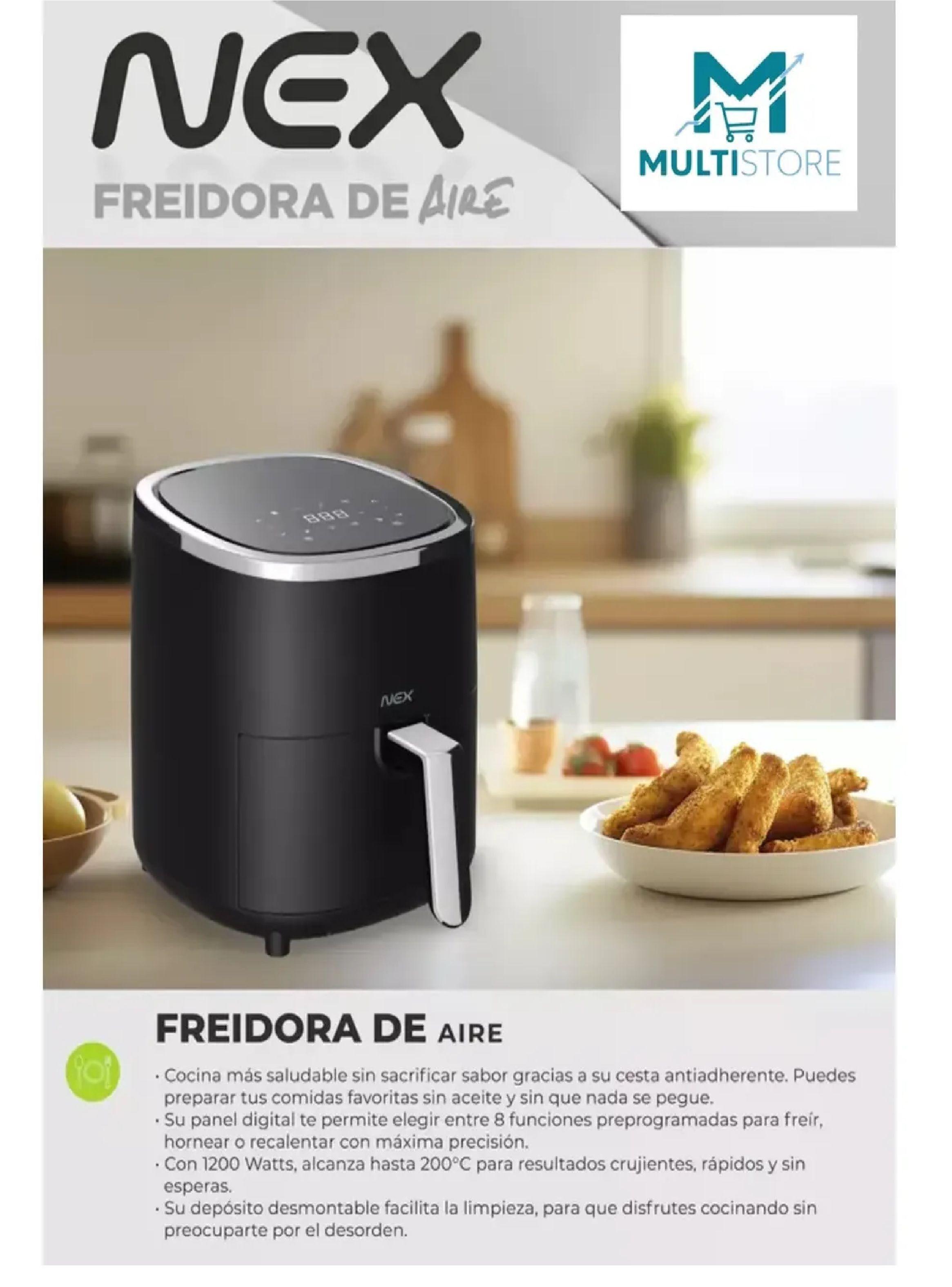 Freidora De Aire Digital 3 5l Temp Ajustable 1200w Air Fryer-4