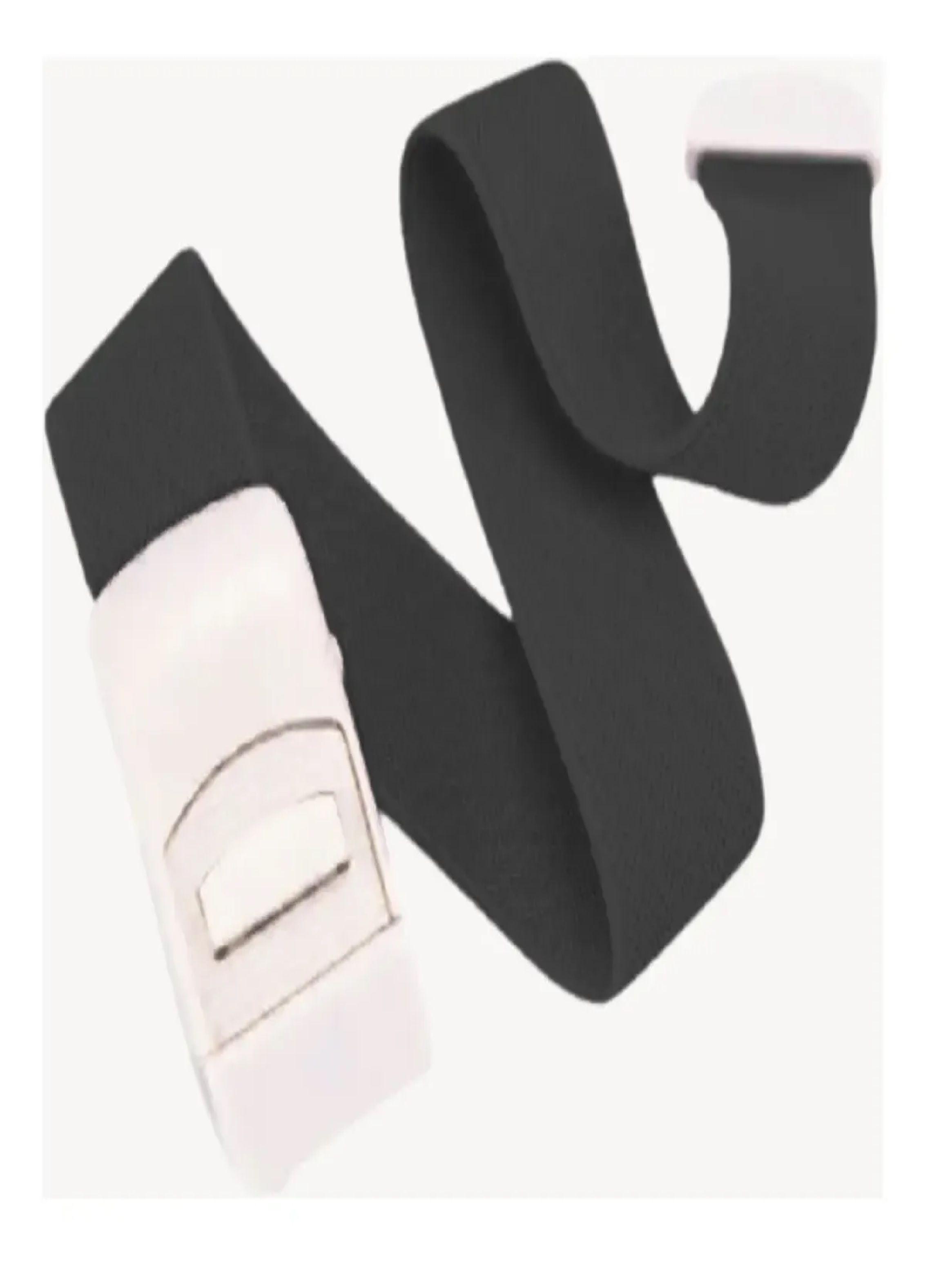 Torniquete Ligadura Elastico Hebilla Medicas Negro 6 Unids-5