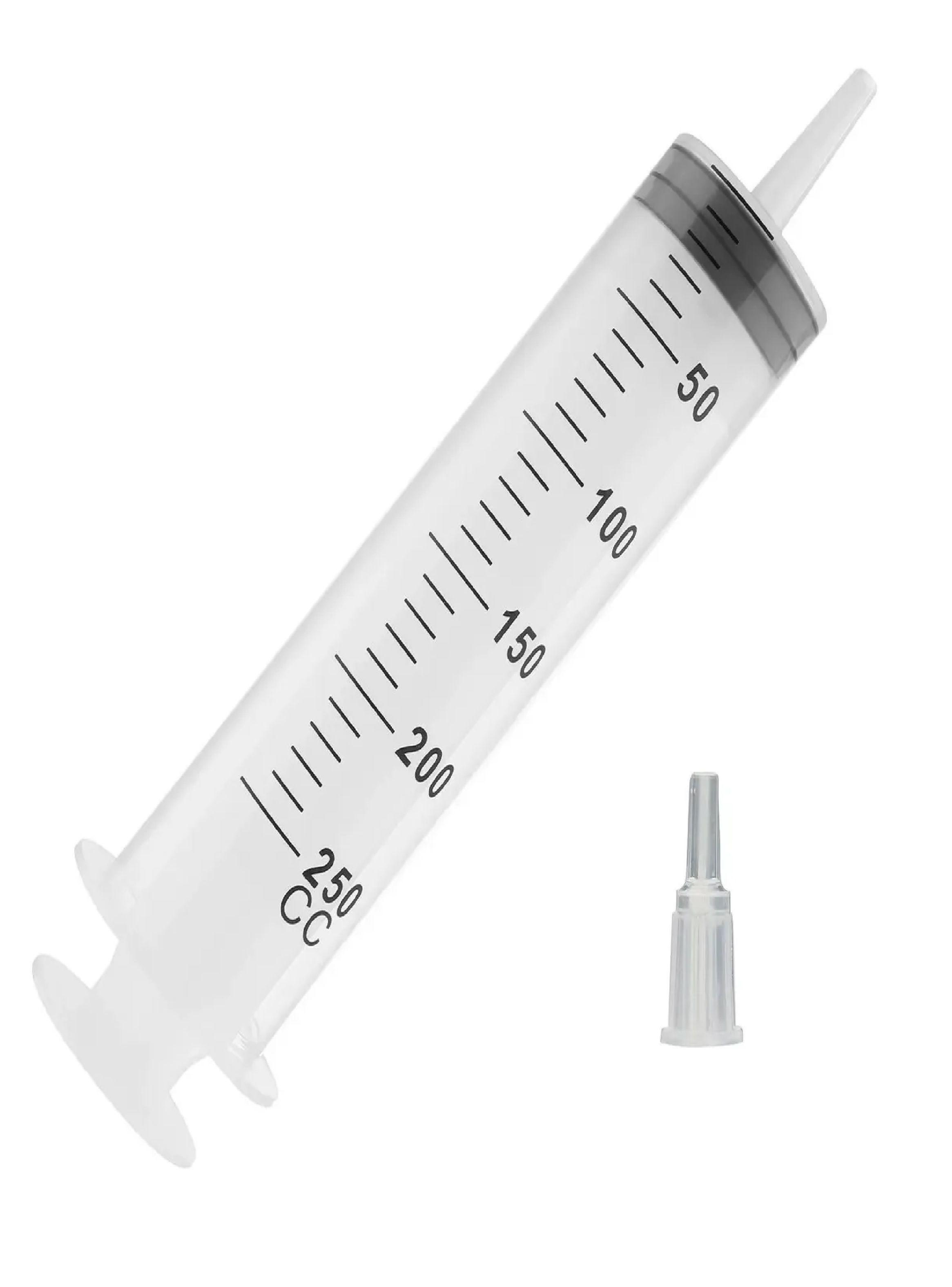 Jeringa Para Alimentar Perros Y Gatos Dosificadora 250ml Uni-0