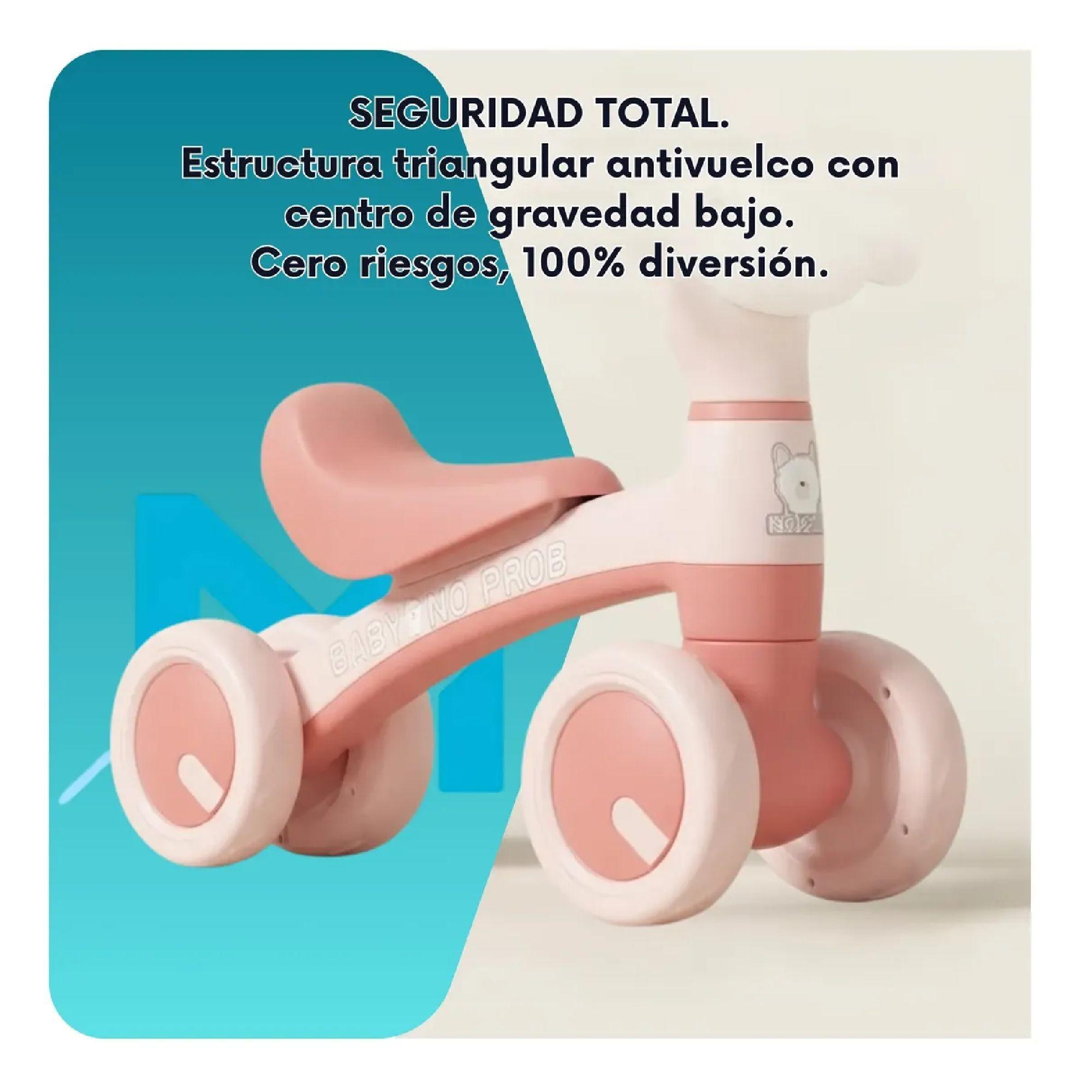 Correpasillo Aprendizaje Infantil Luces Y Sonido Andador Rosa-2