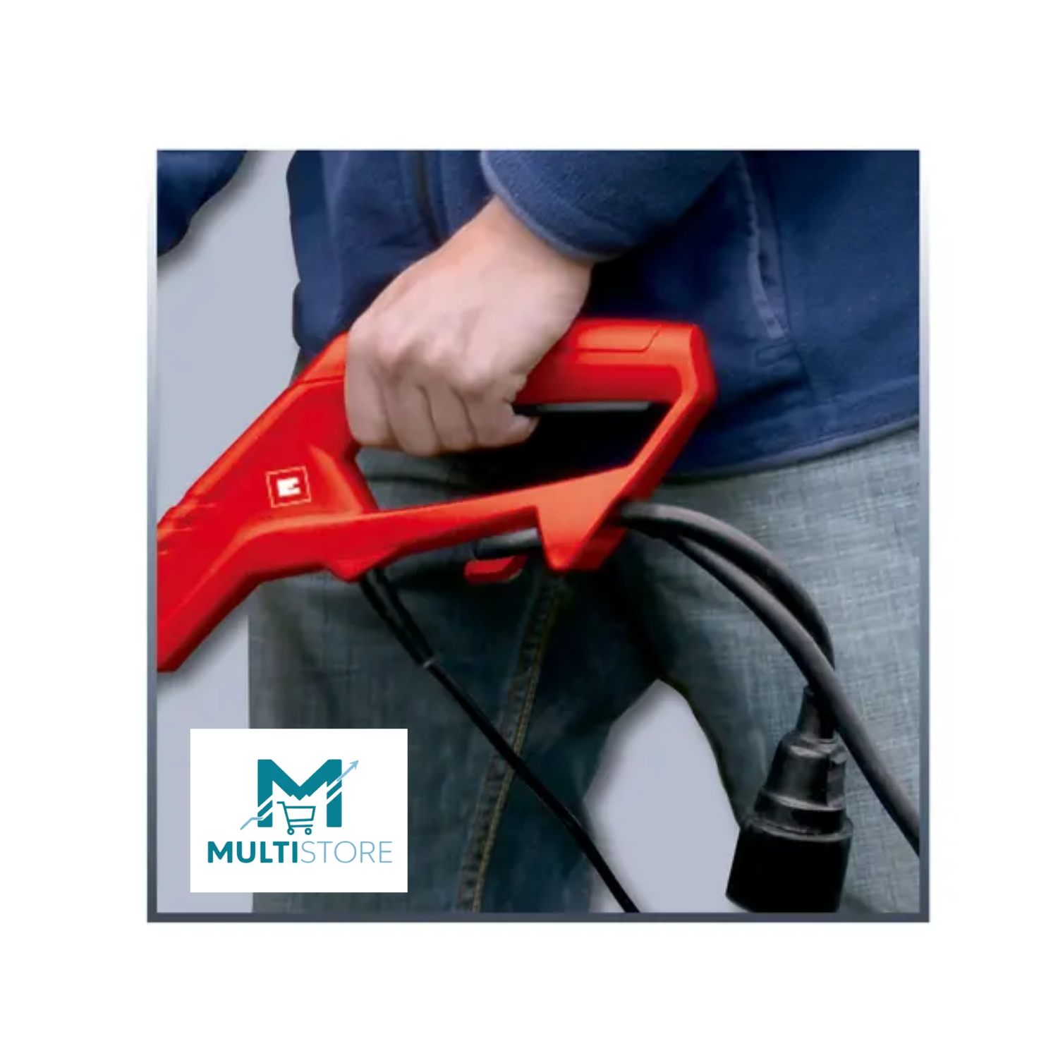 Orilladora Electrica Ligera 300w Einhell Tecnologia Alemana Rojo corta cesped-4