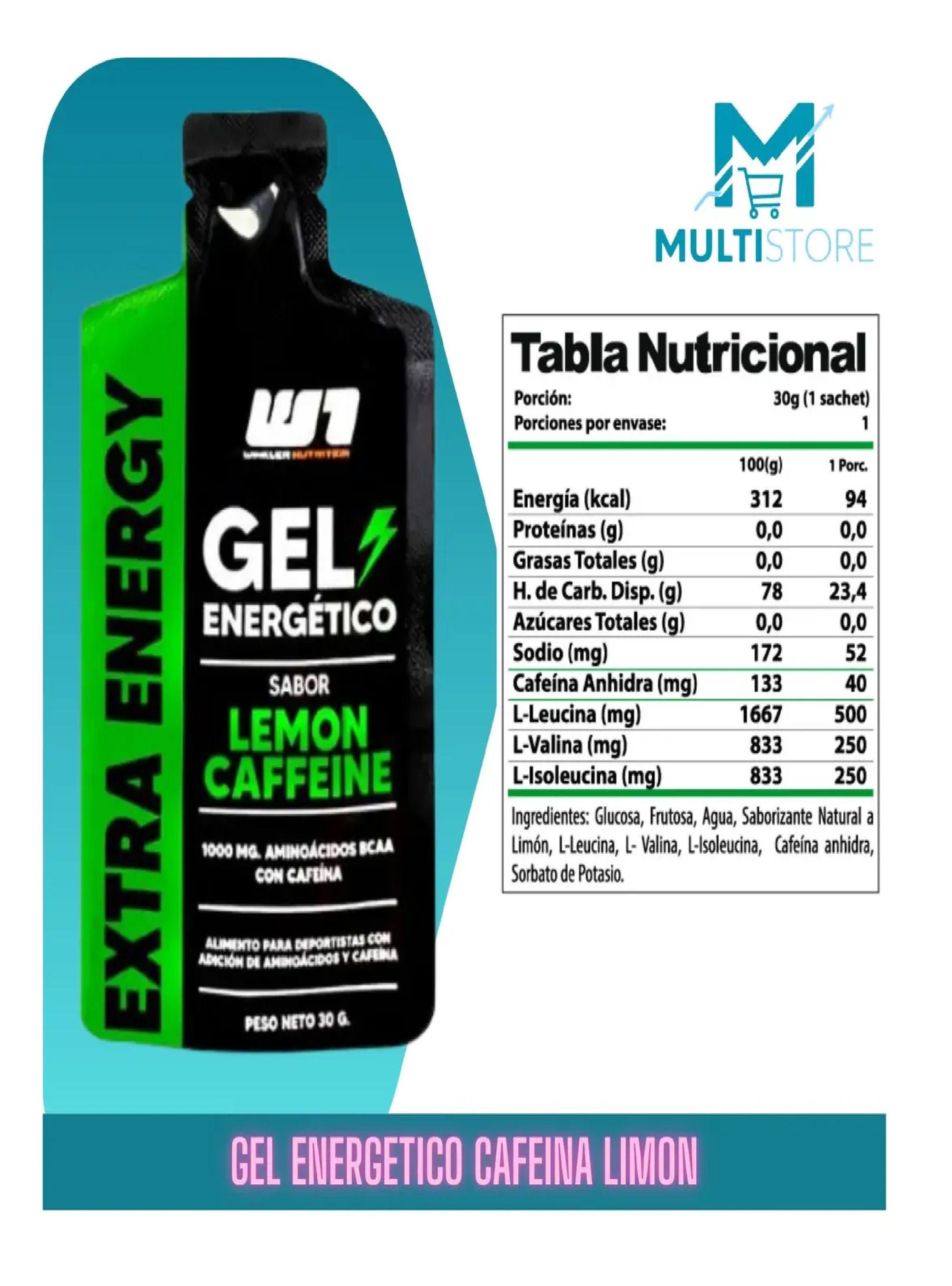Gel Energeticos Voltage Con Cafeina 40mg Energia Bcaas-2