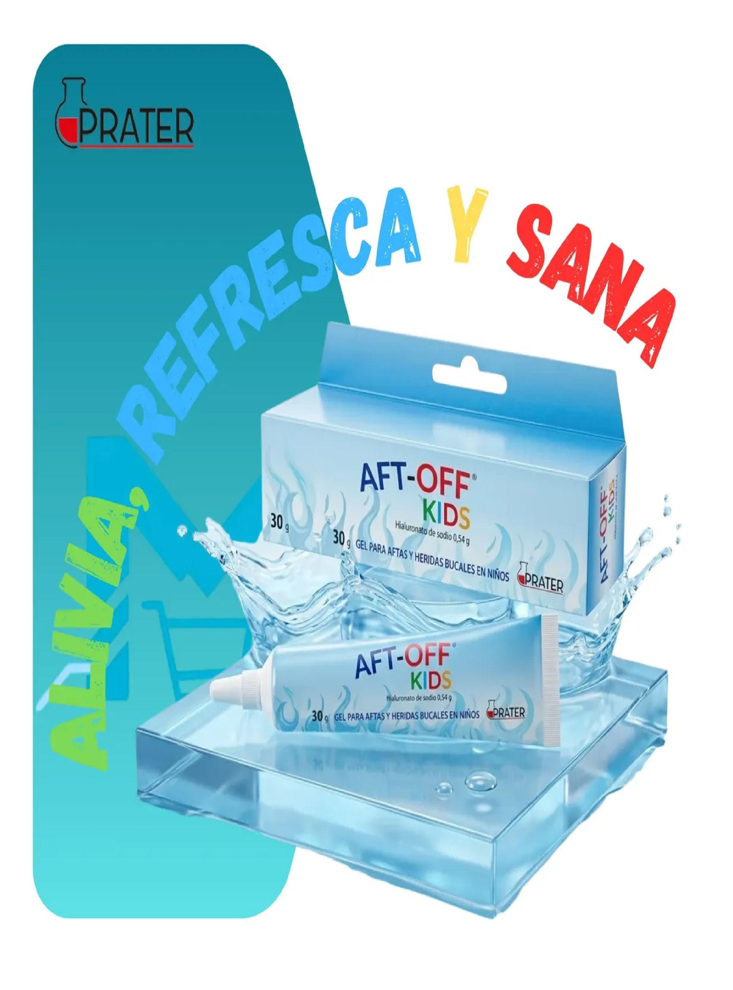 Pack 3 Unidades Aft Off Kids Gel Aftas Y Heridas Bucales 30g-1