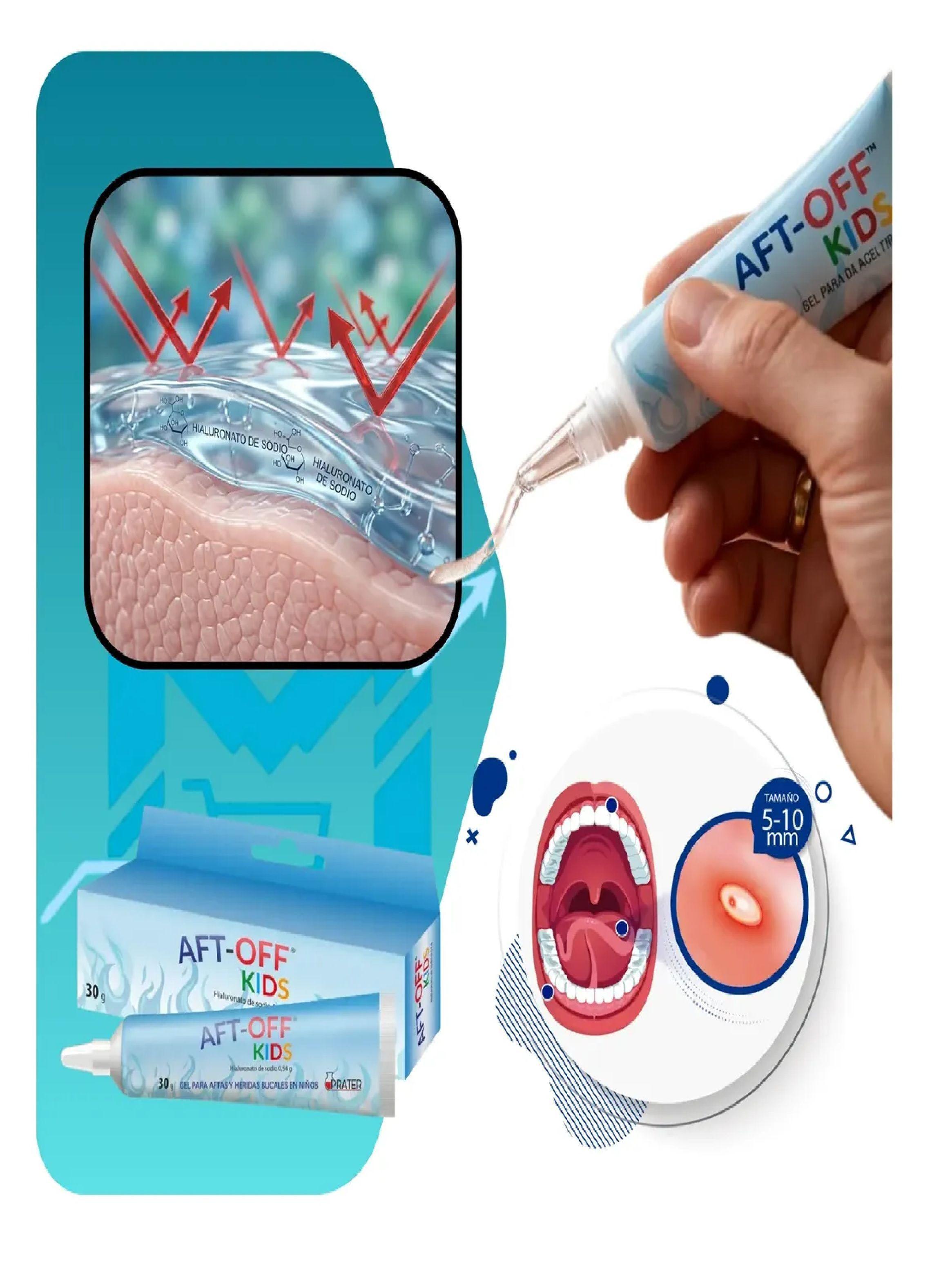 Pack 3 Unidades Aft Off Kids Gel Aftas Y Heridas Bucales 30g-6