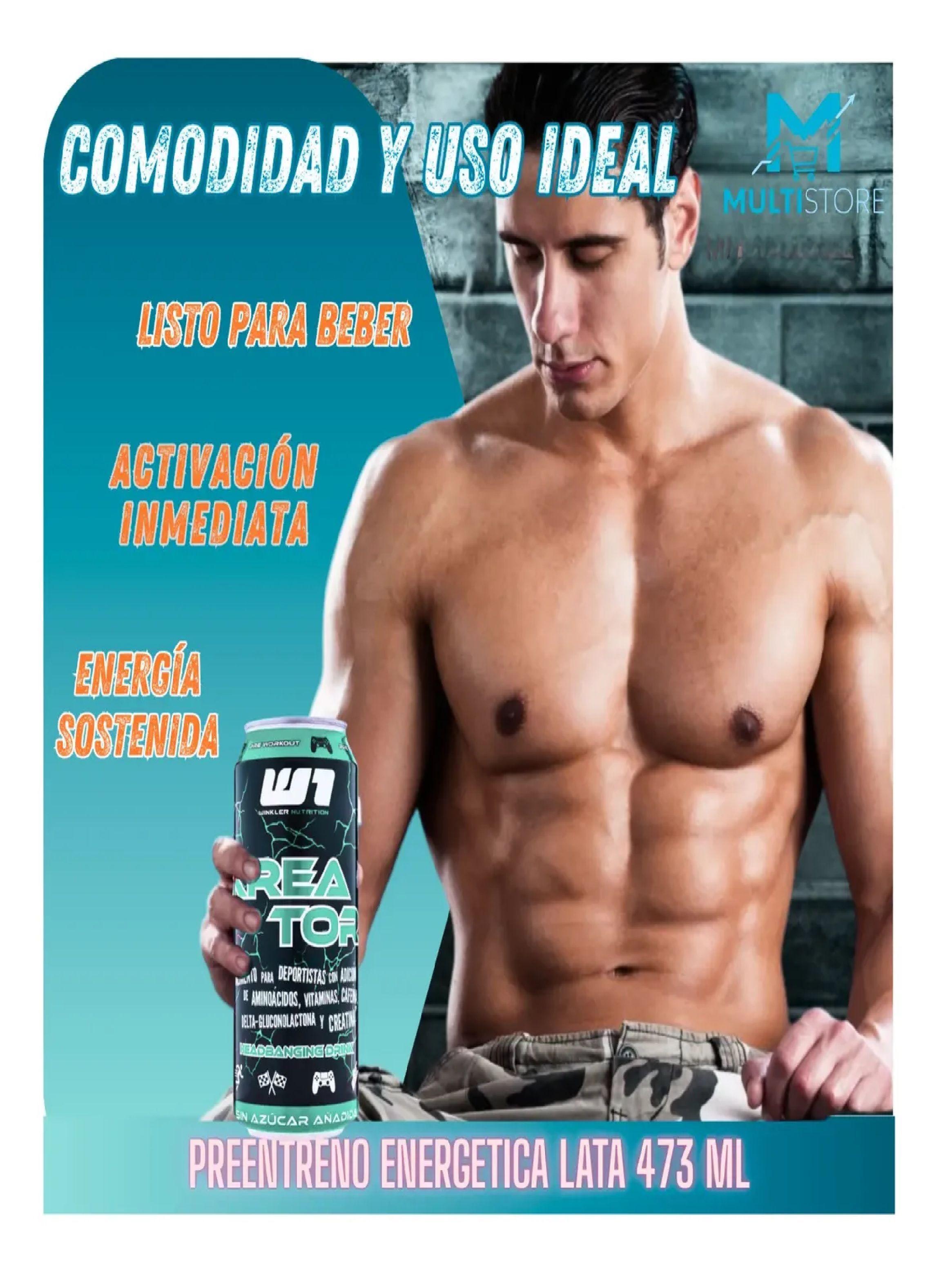 Pre Entreno Kreator 473 Ml Potencia Enfoque Y Cero Azucar-3