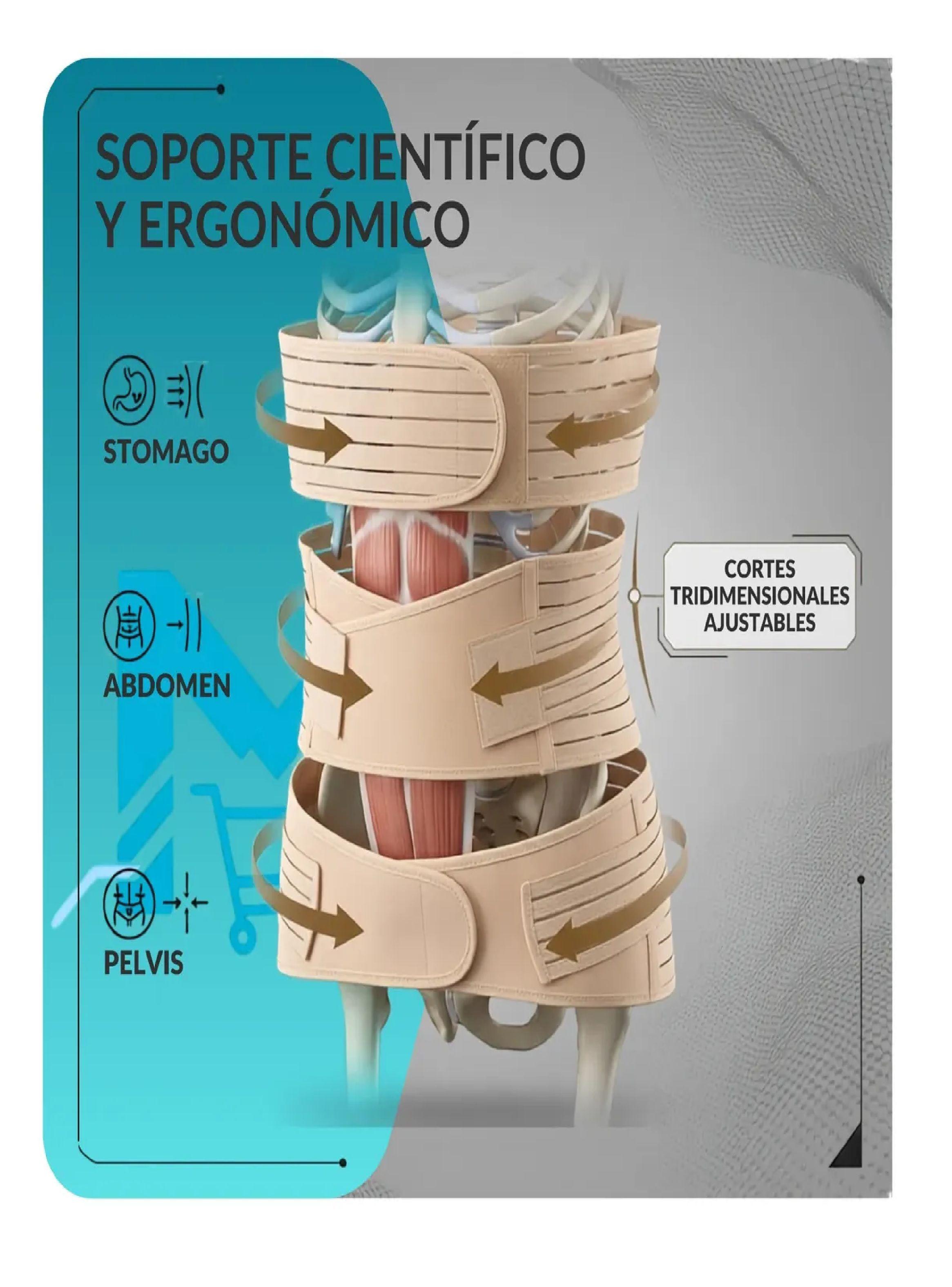 Faja Postparto Maternidad Embarazo 3 En 1 Moldeadora Cesarea-2