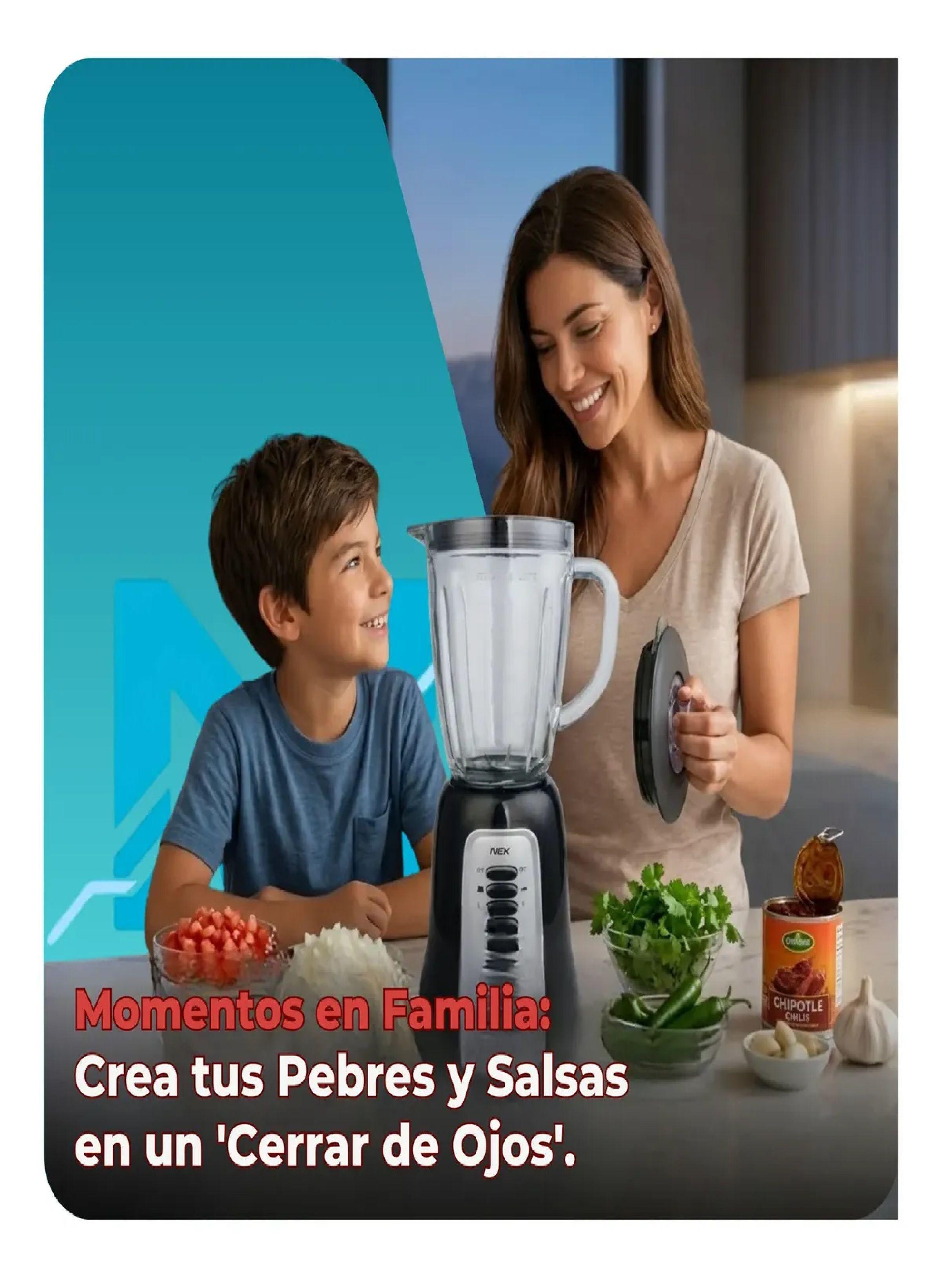 Licuadora Nex Jarra De Vidrio 1 5 Litros 400w 10 Velocidades-2