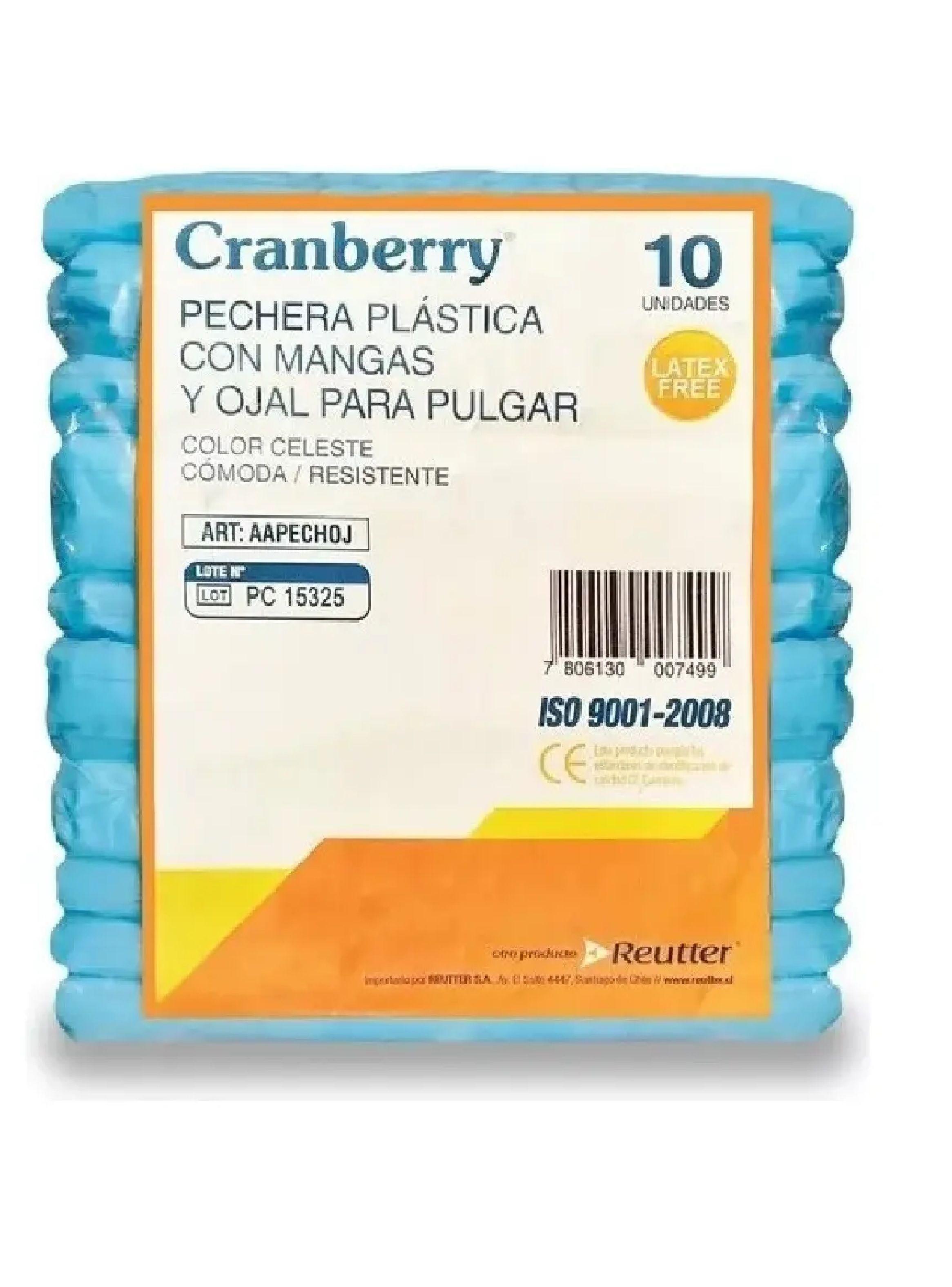 Pecheras Plasticas Desechables Con Ojal Pack 50 Unidades-1