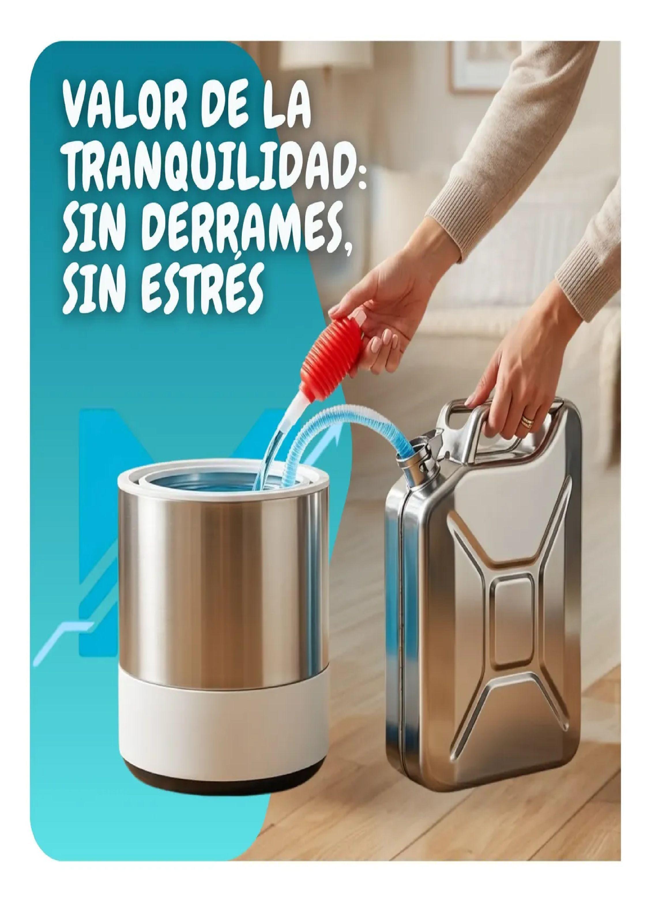 Bomba Manual De Trasvasije De L quidos 6 5 L min Alta Eficia-2