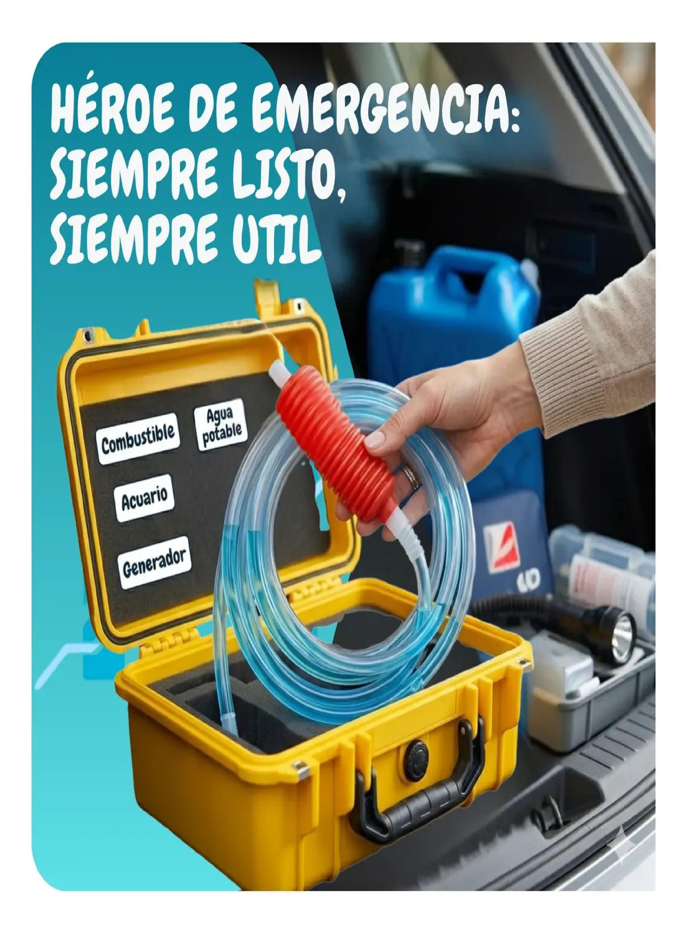 Bomba Manual De Trasvasije De L quidos 6 5 L min Alta Eficia-4