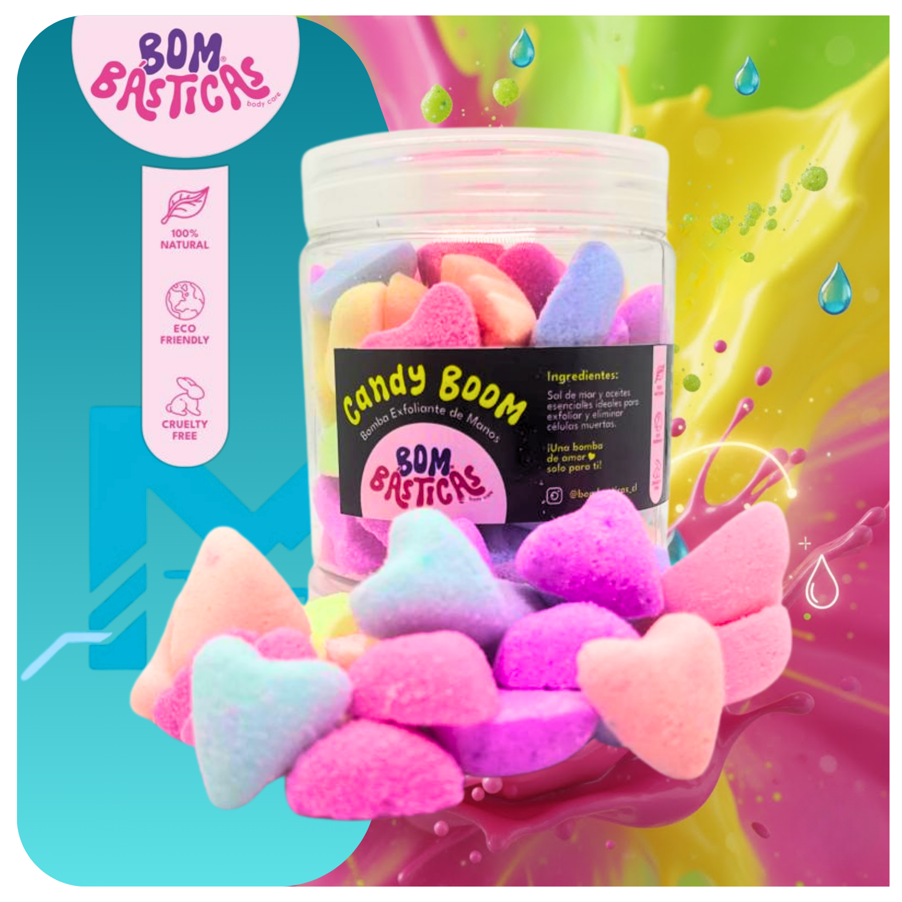 Bombas Efervescentes Para Manos Relajacion Y Cuidado 50uni Variados Surtidos-5