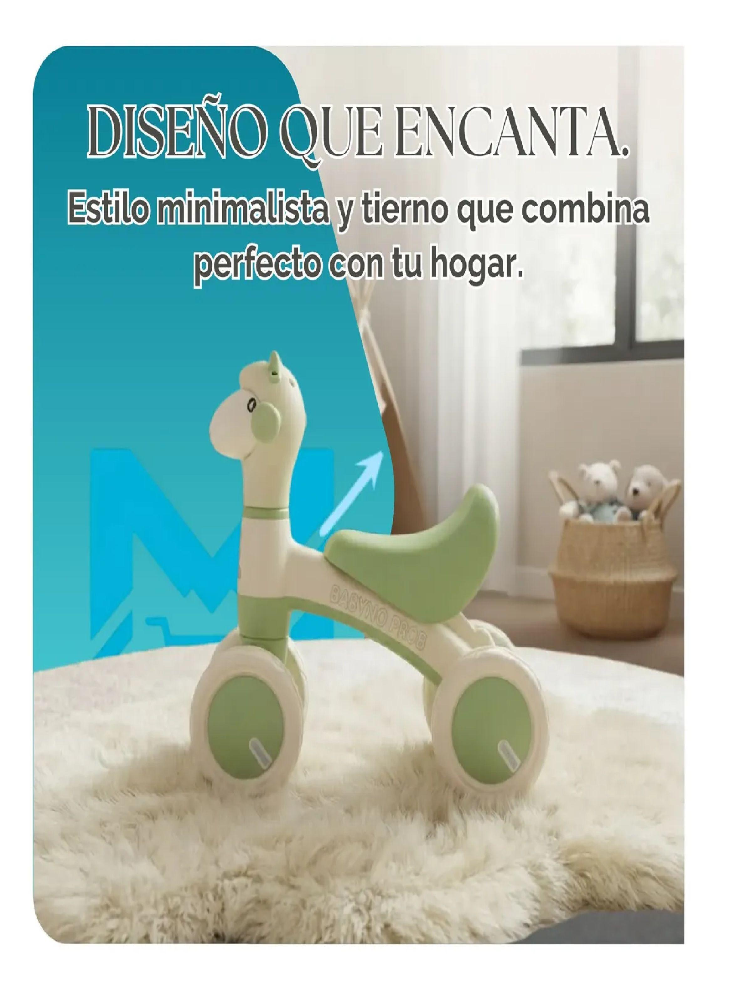 Correpasillo Aprendizaje Infantil Luces Y Sonido Andador Verde-5