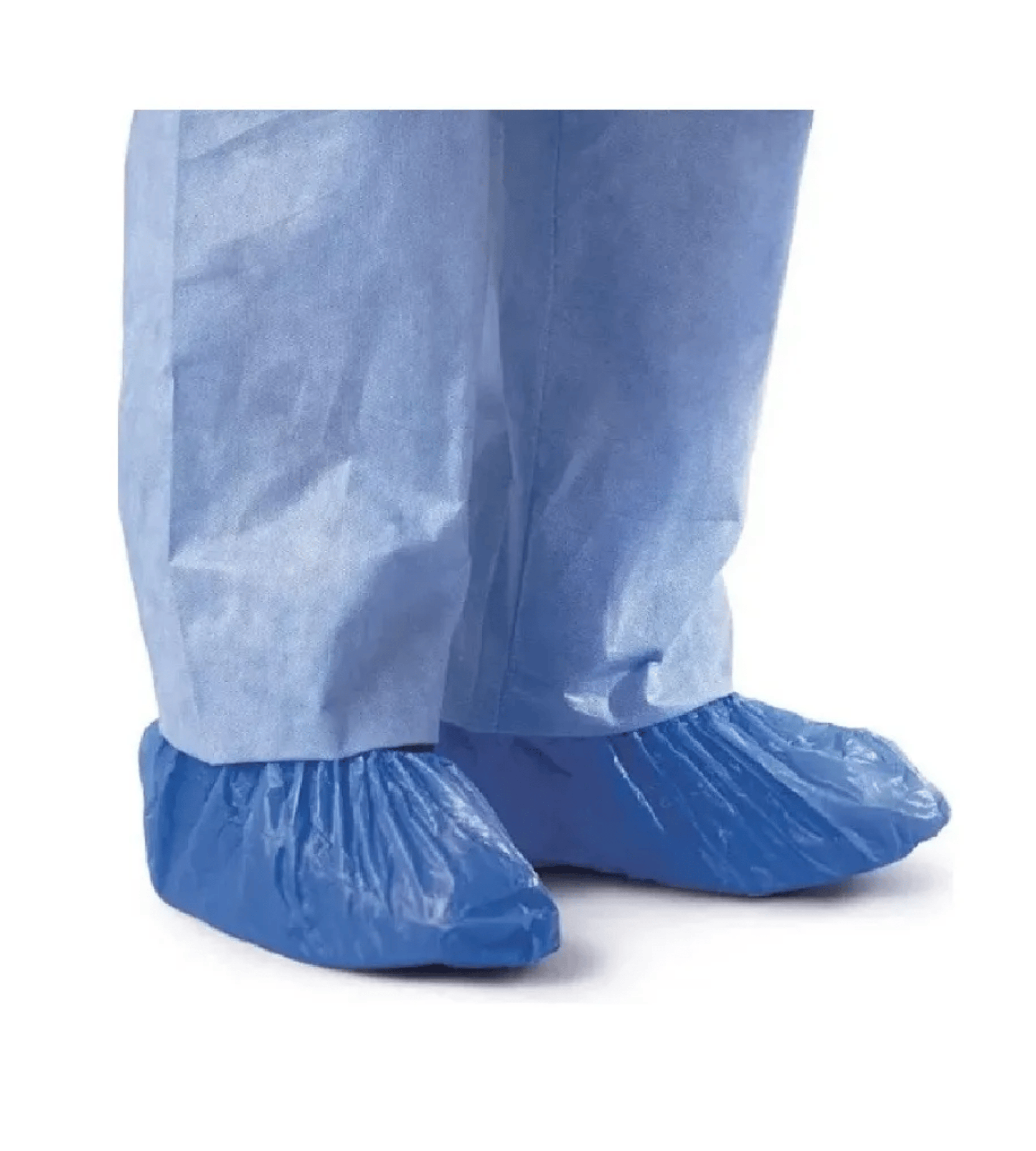 Cubre Zapato Tresor 500 Unidades Antideslizante Impermeable Azul Unica-2