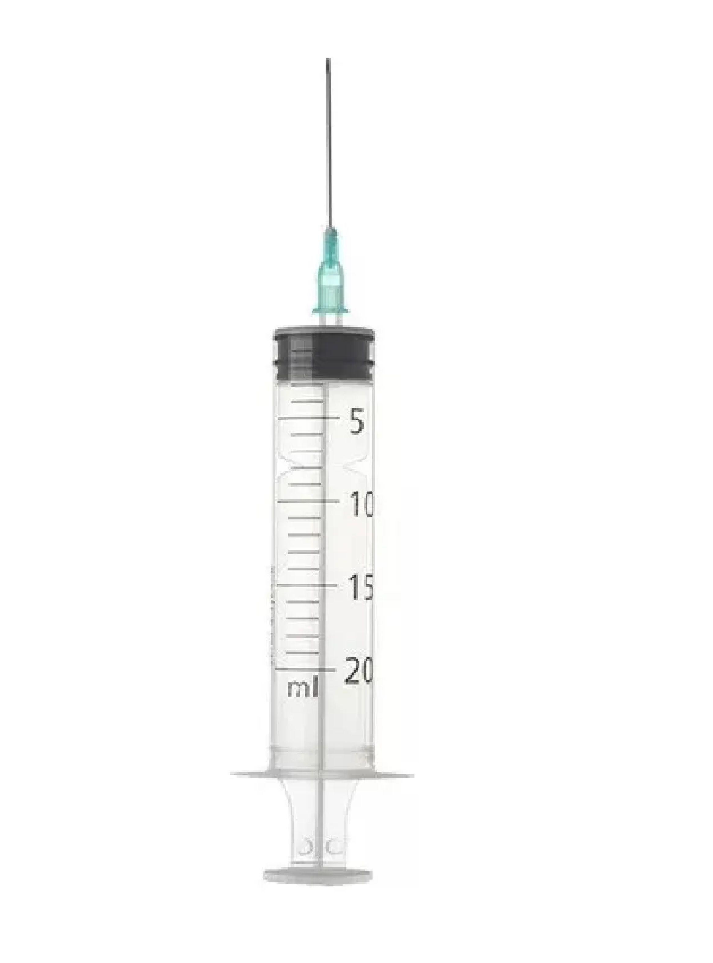 Jeringa Desechable 20cc 21g X 1 Media Luer Slip Caja 50 Unid-1