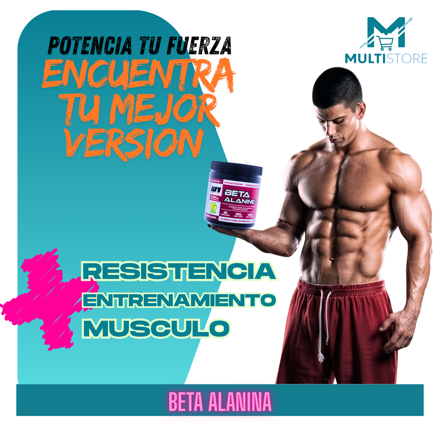 Beta Alanina 300 G Winkler Nutrition Potencia Y Resistencia sabor Neutro-2