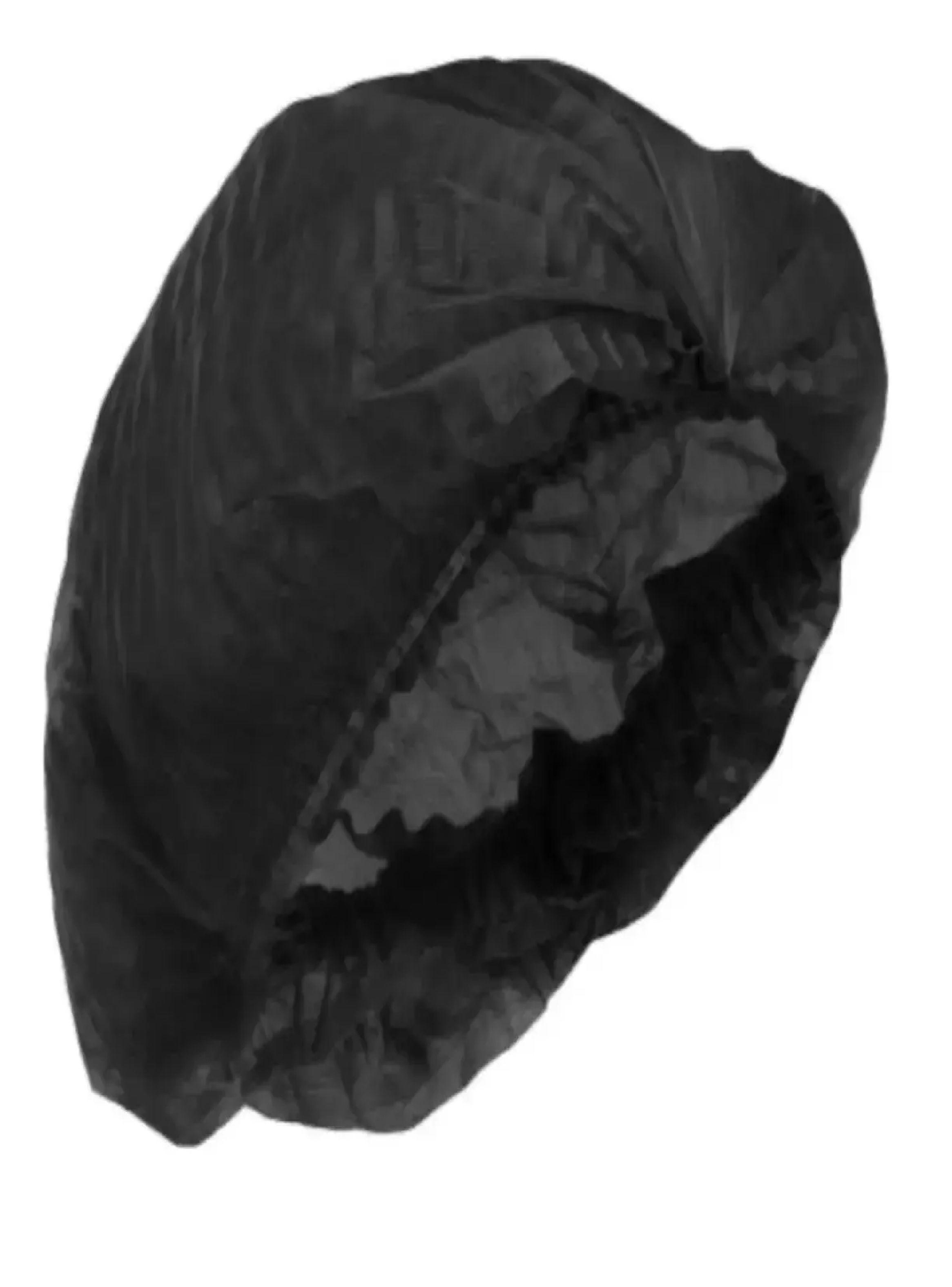 Cofias Gorro Negro 1000 Unidades Gorro Clip Doble Elastico-2