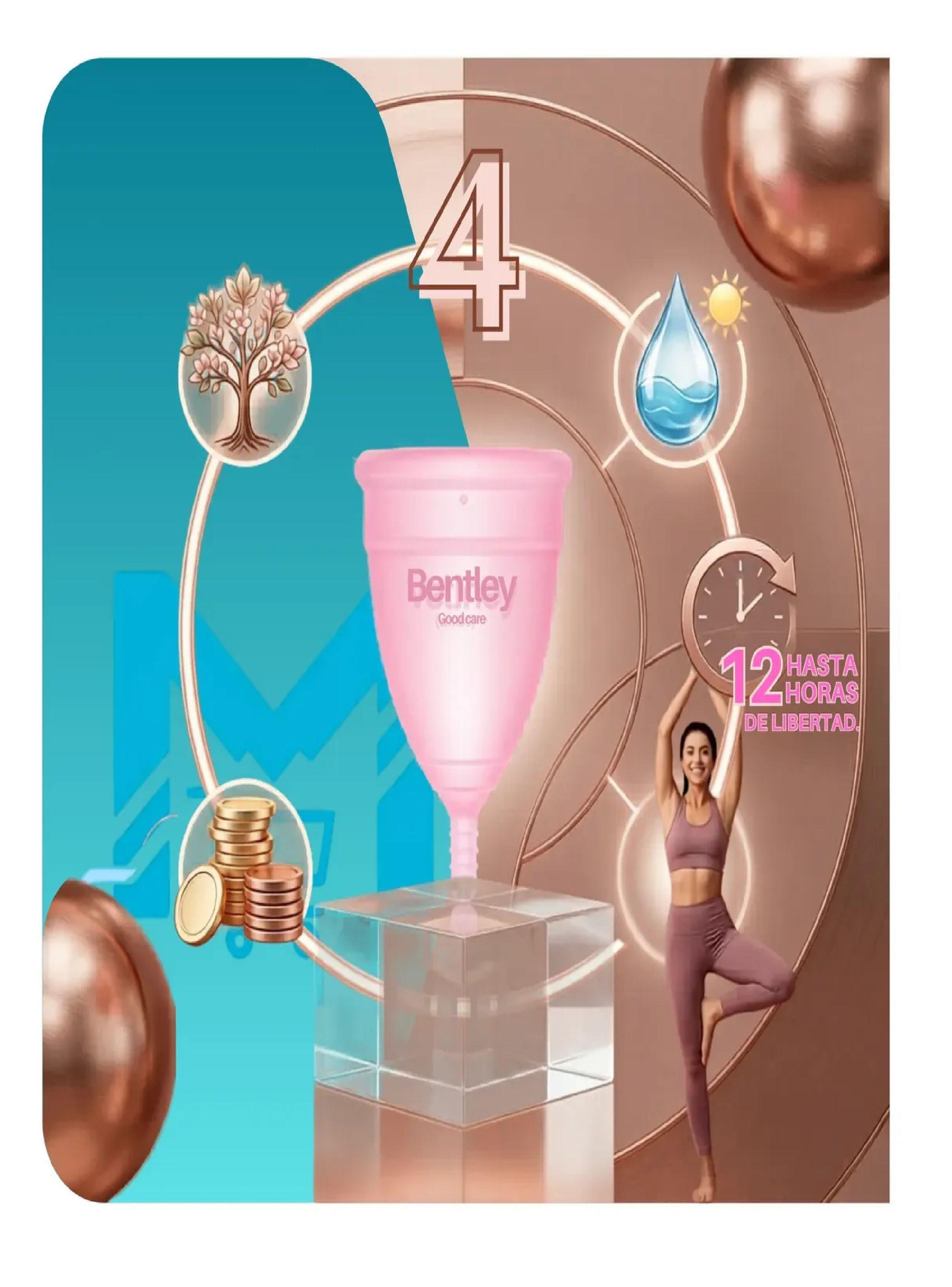 Copa Menstrual Bentley Talla L Ecofriendly Original Certific-4