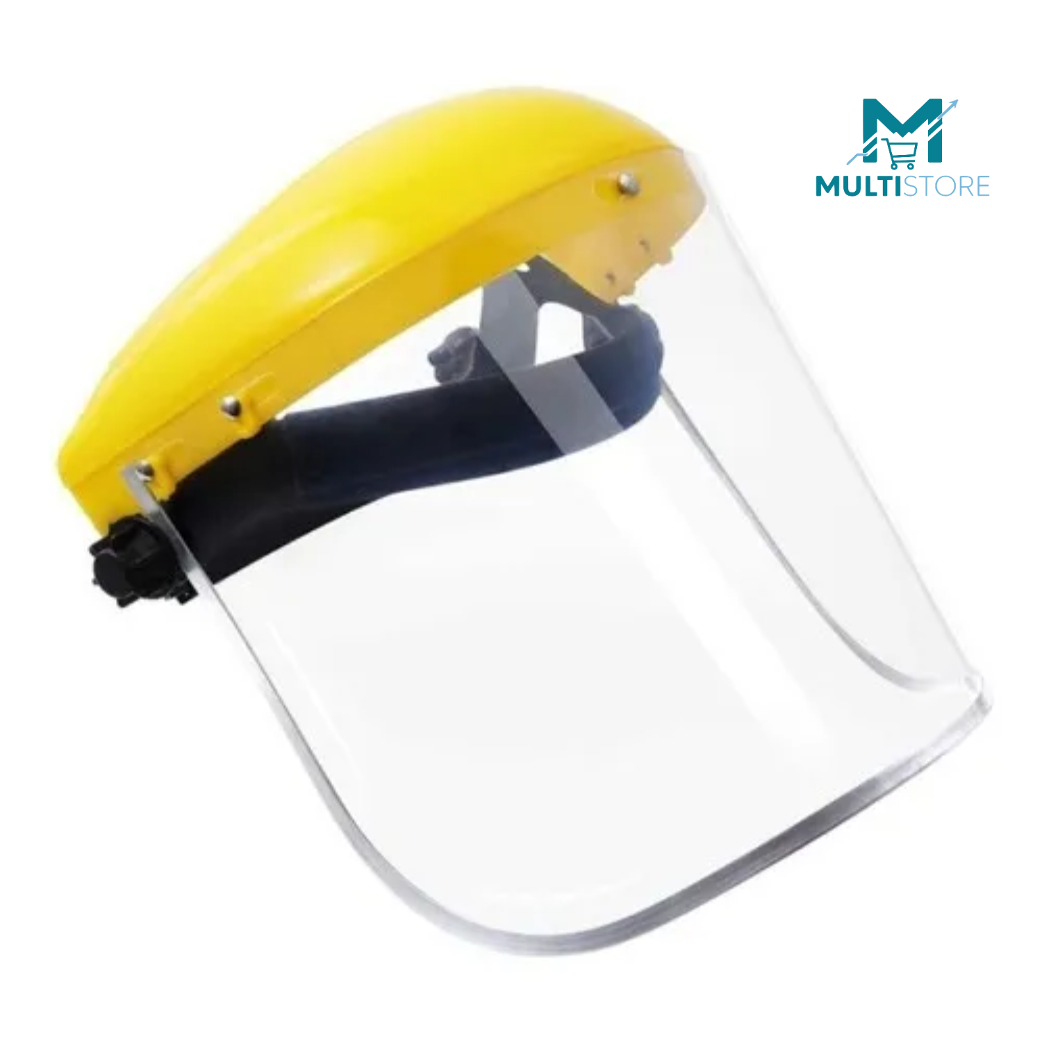Mascara Protectora Facial Seguridad Industrial Visor Trans. Amarillo-3