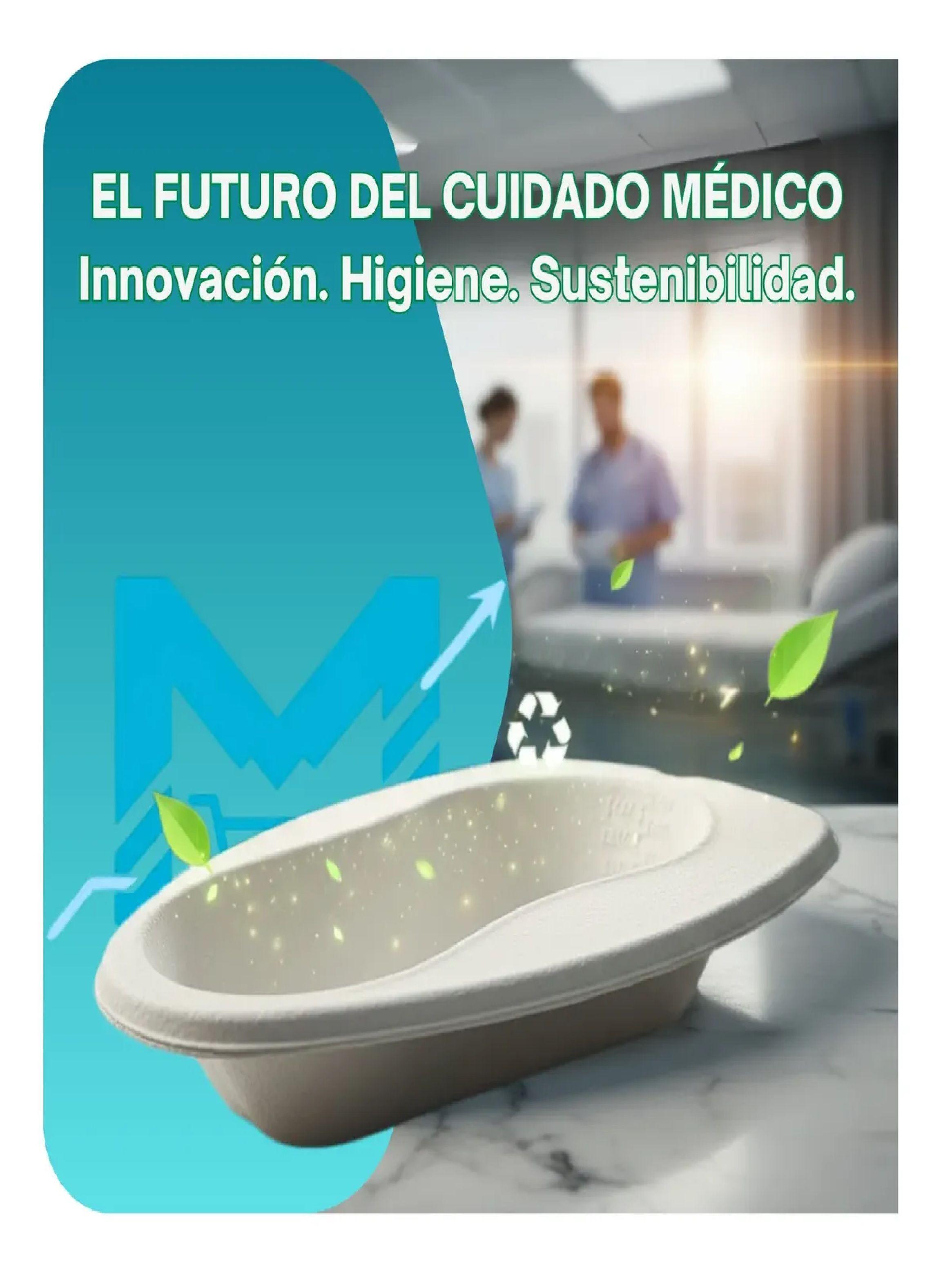 Chata Desechable De Carton Biodegradable X20 Uso Medico-4
