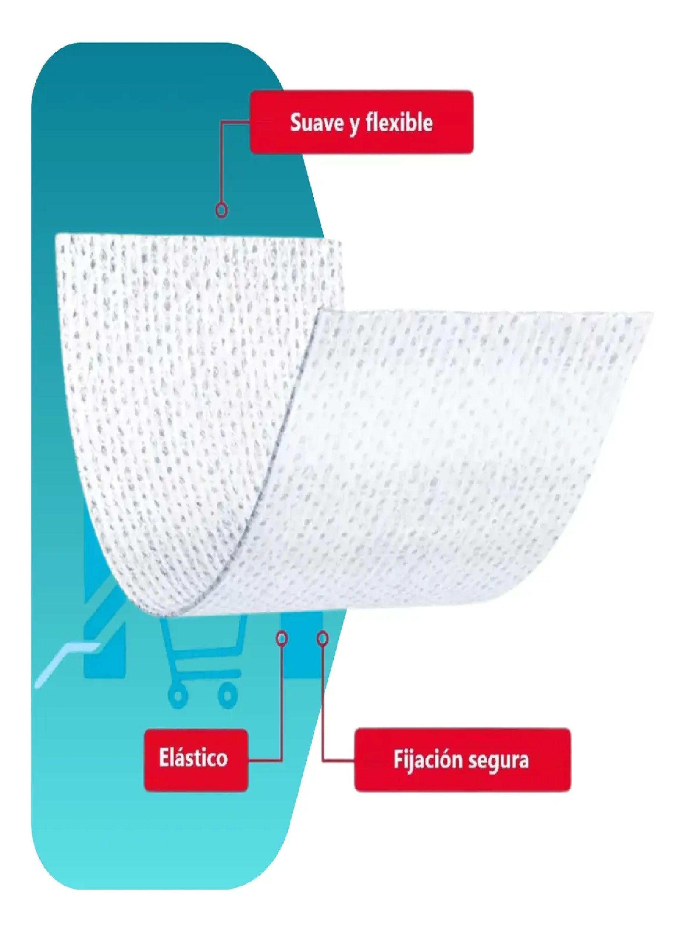 Cinta Autoadhesiva No Tejida 15cm X 10m Deroyal Stretch Fixo-3