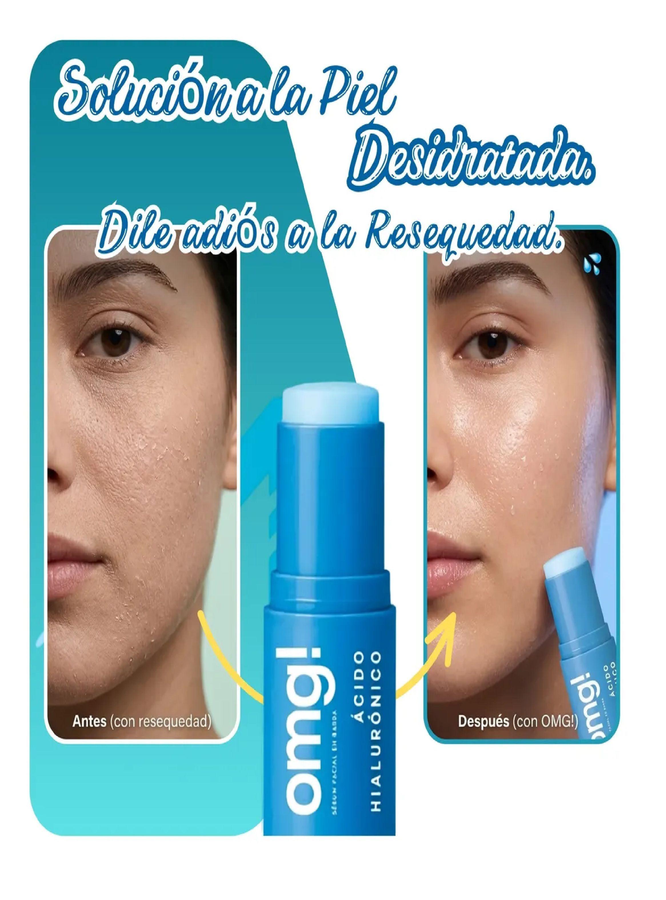 Serum Facial En Barra Acido Hialuronico Omg 7g Hidratante-2