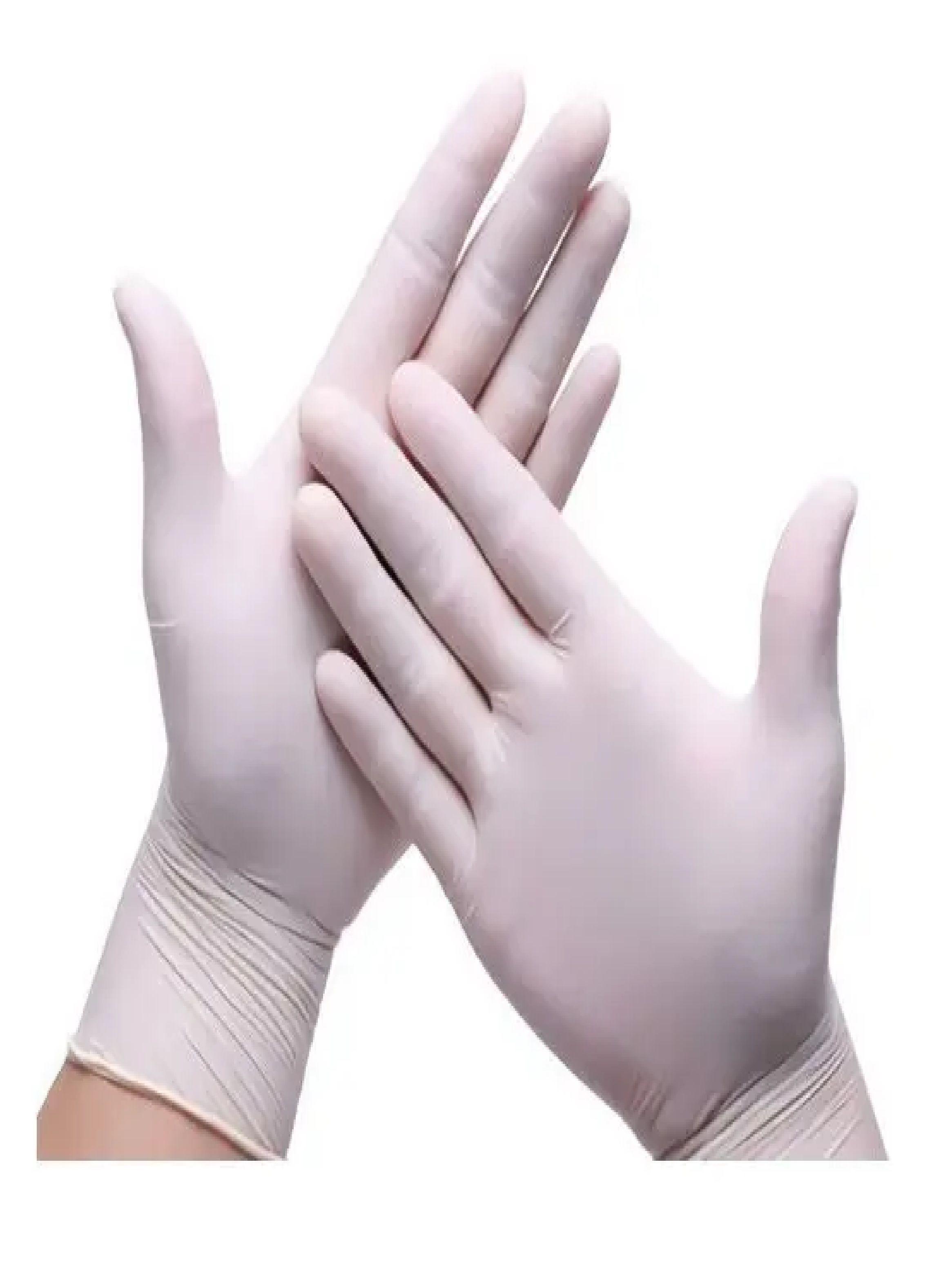 Guantes Latex Blanco Tresor Talla Xs Caja De 100 Unidades-5