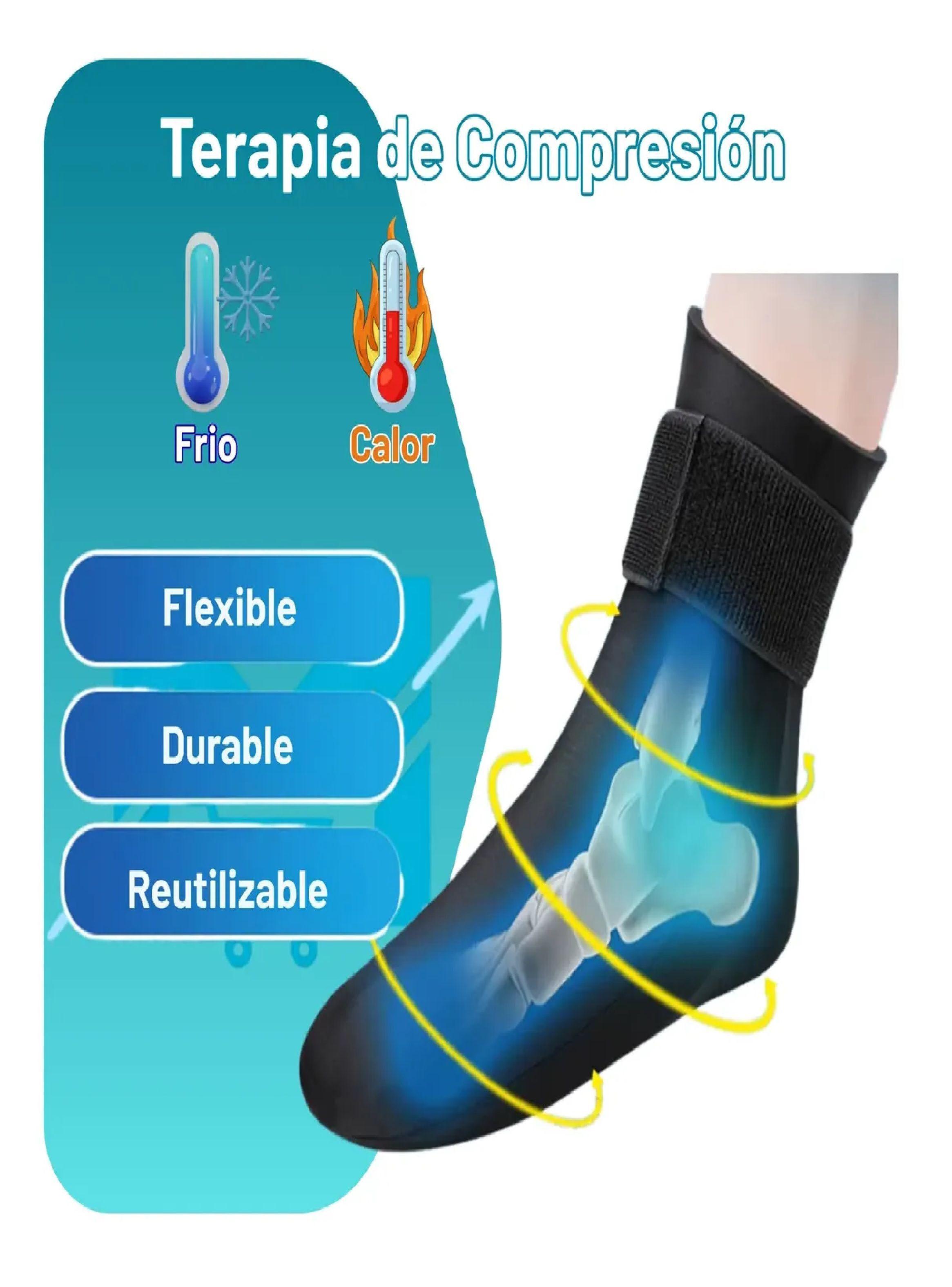 Compresa Calcetin De Gel 360 Fascitis Plantar Artritis-5