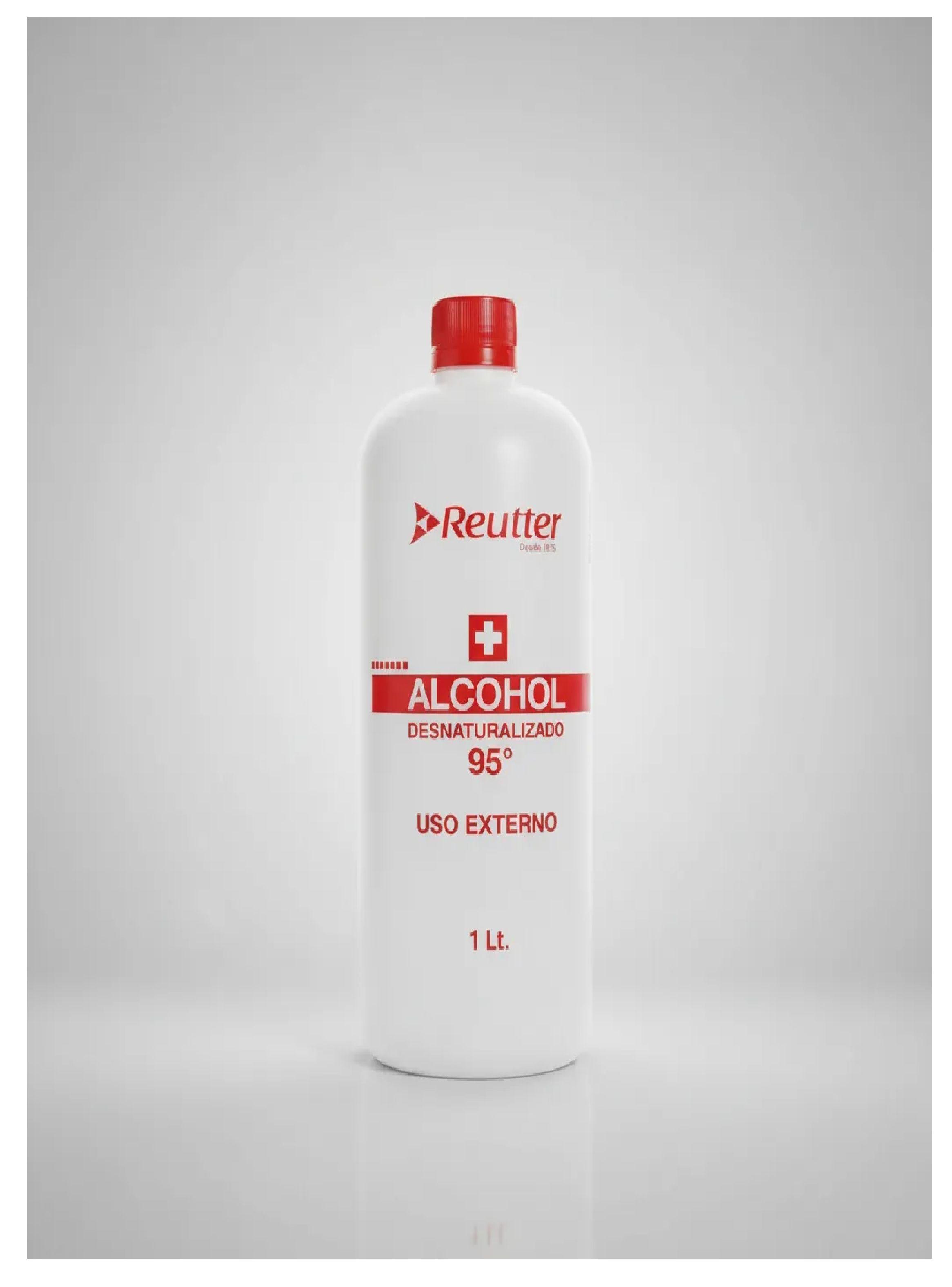 Alcohol Desnaturalizado 95 Cranberry 1 Litro Uso Externo-4