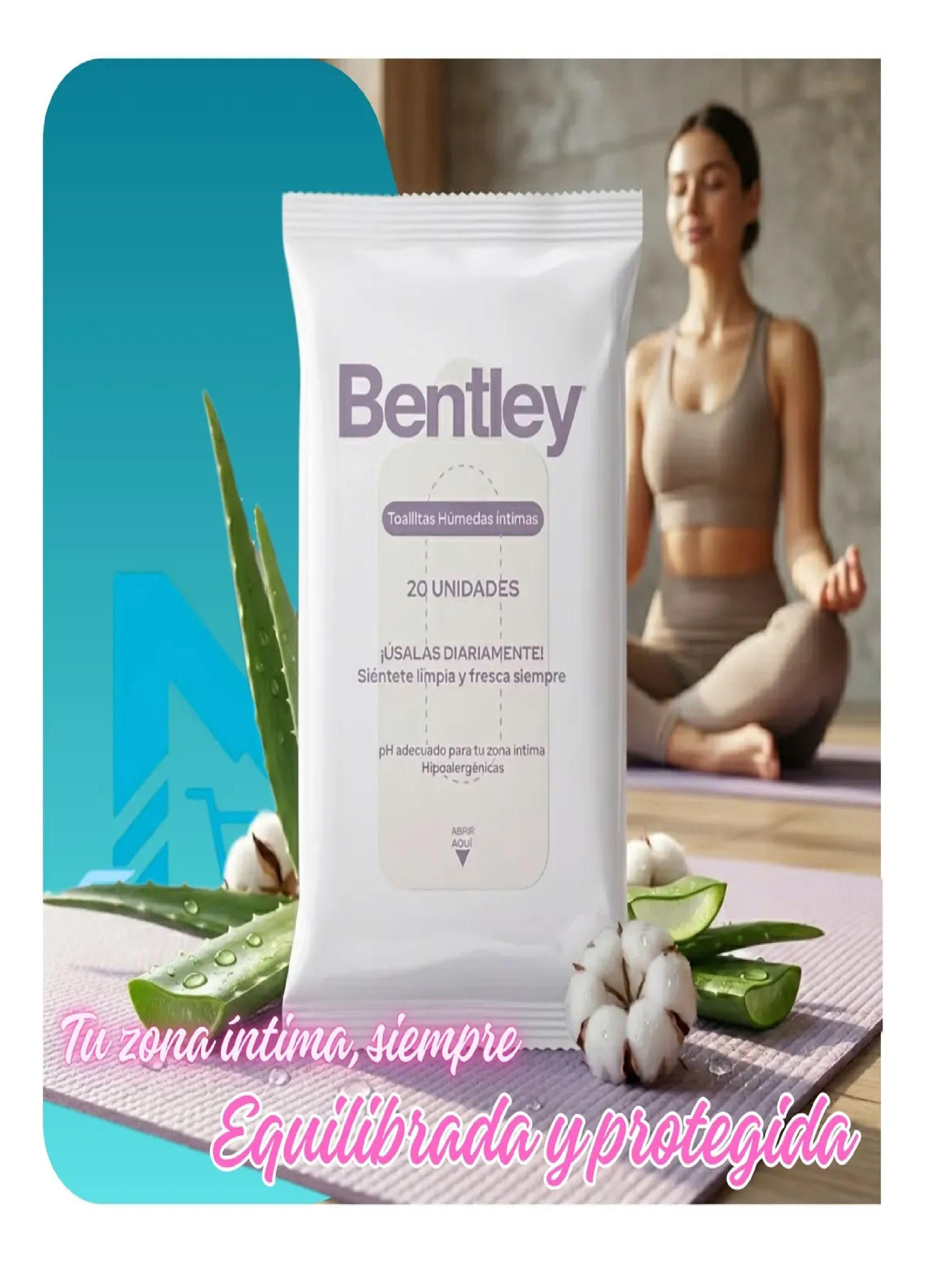 Toallitas Humedas Intimas Bentley Wipes 20un Hipoalergenica-4
