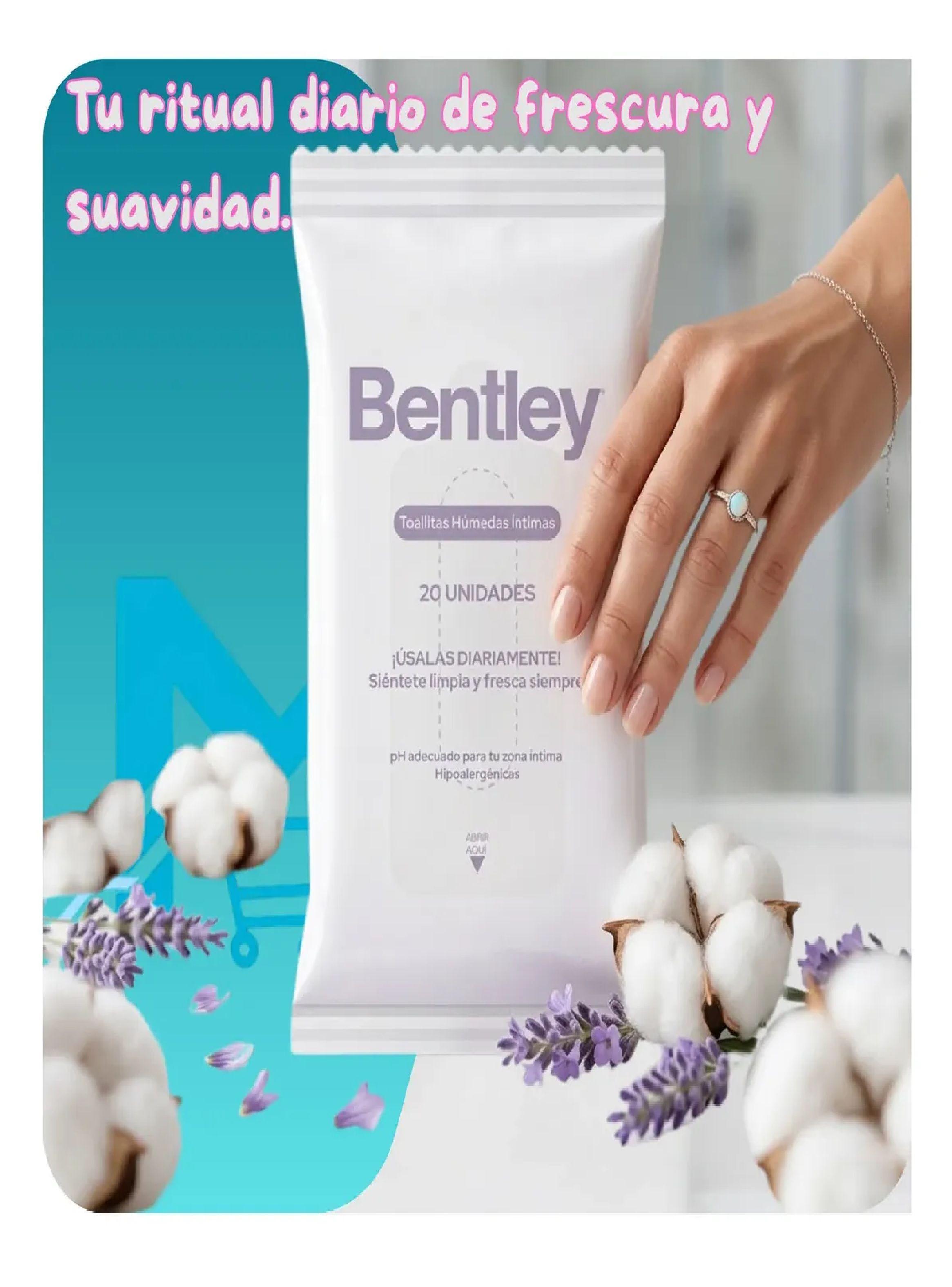 Toallitas Humedas Intimas Bentley Wipes 20un Hipoalergenica-6
