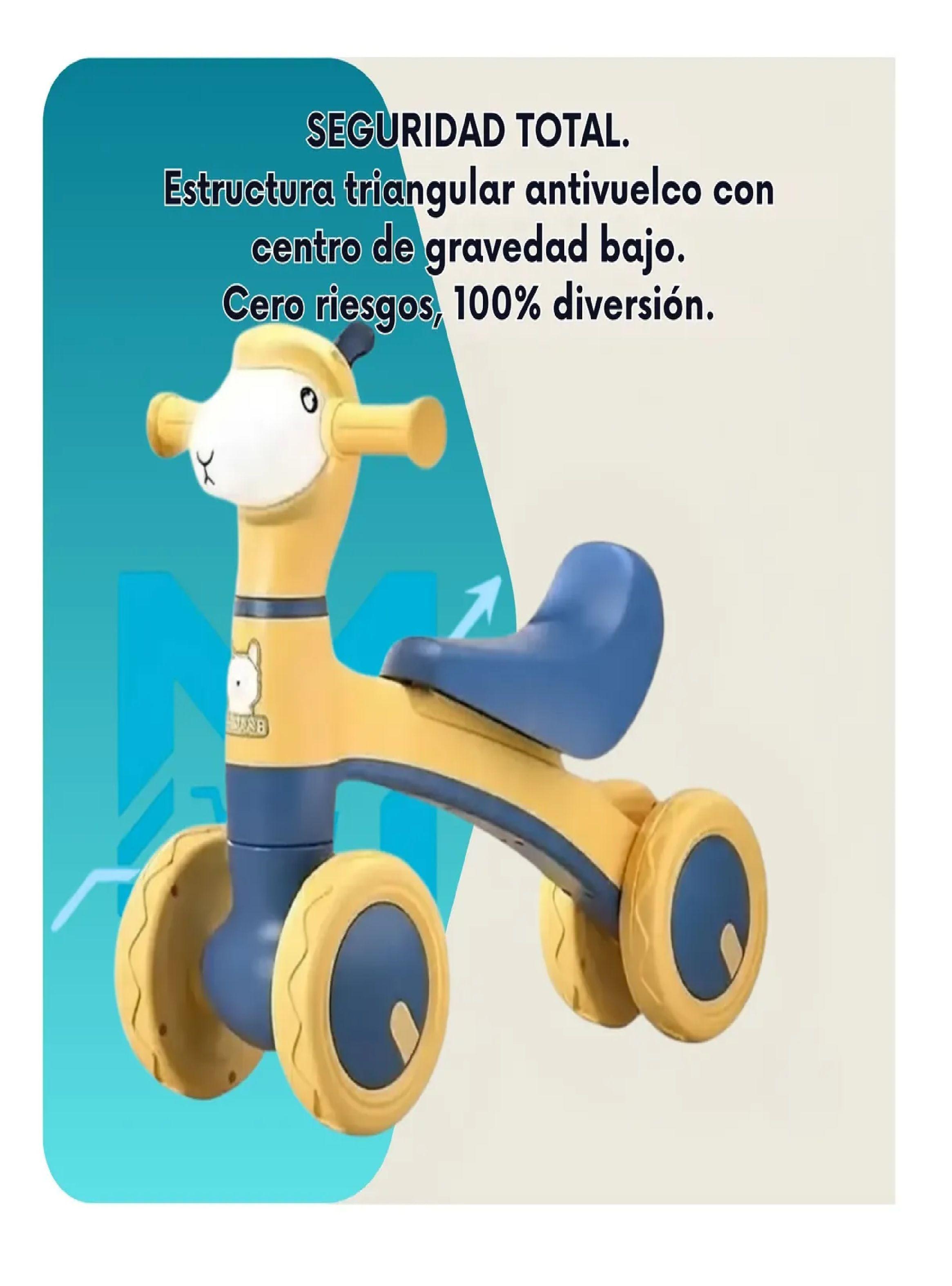 Correpasillo Aprendizaje Infantil Luces Y Sonido Andador Amarillo-2