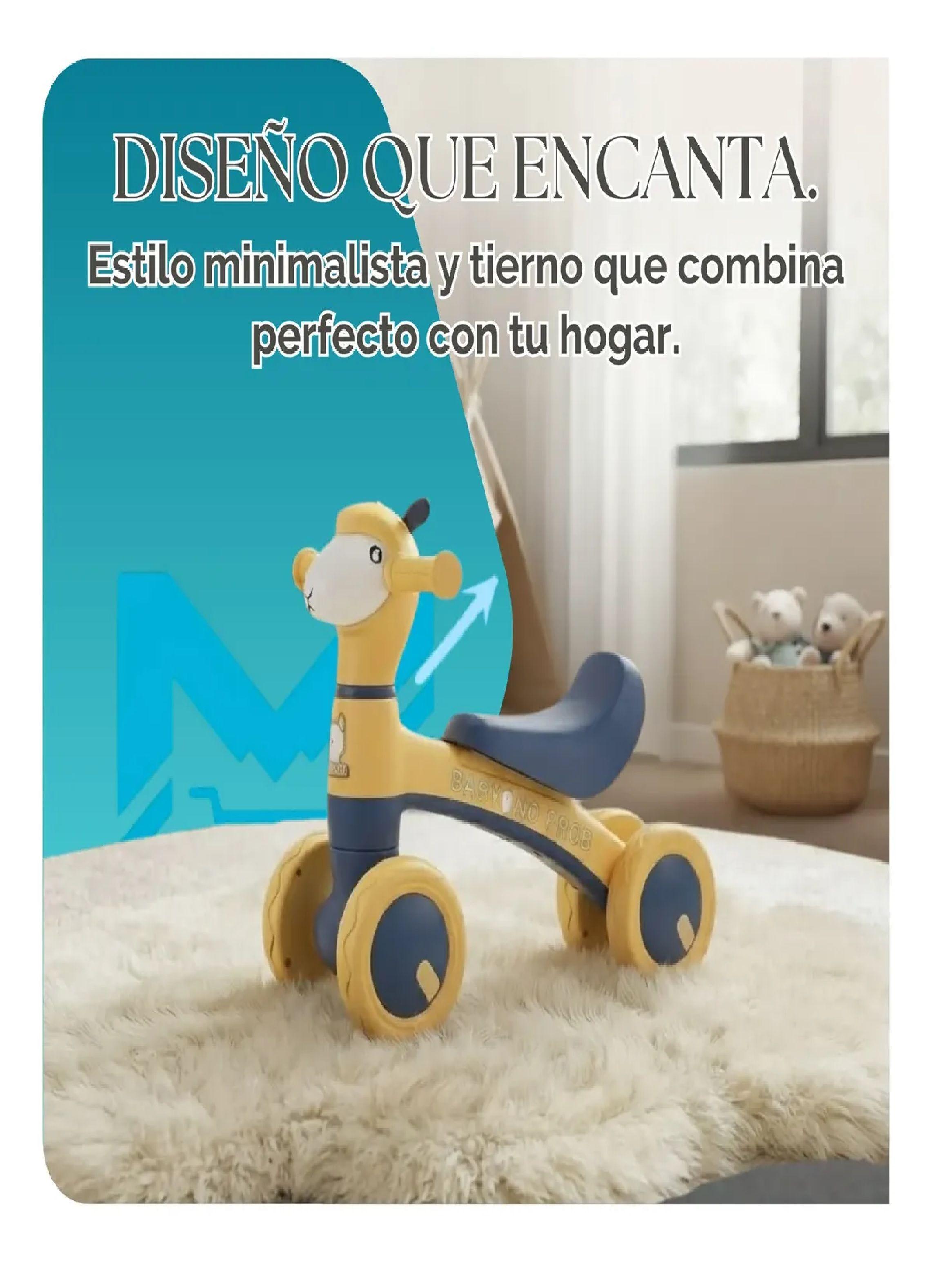 Correpasillo Aprendizaje Infantil Luces Y Sonido Andador Amarillo-5