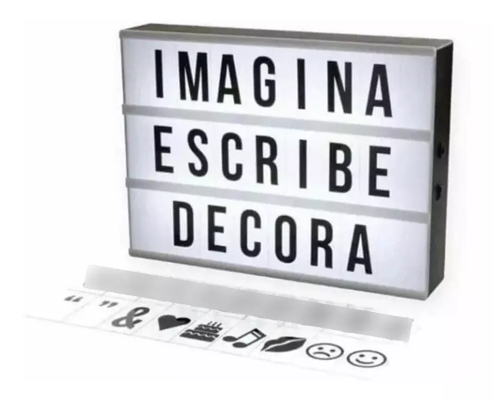 Letrero Luminoso Led  Tamaño A4  Con Letras Y Numeros-0