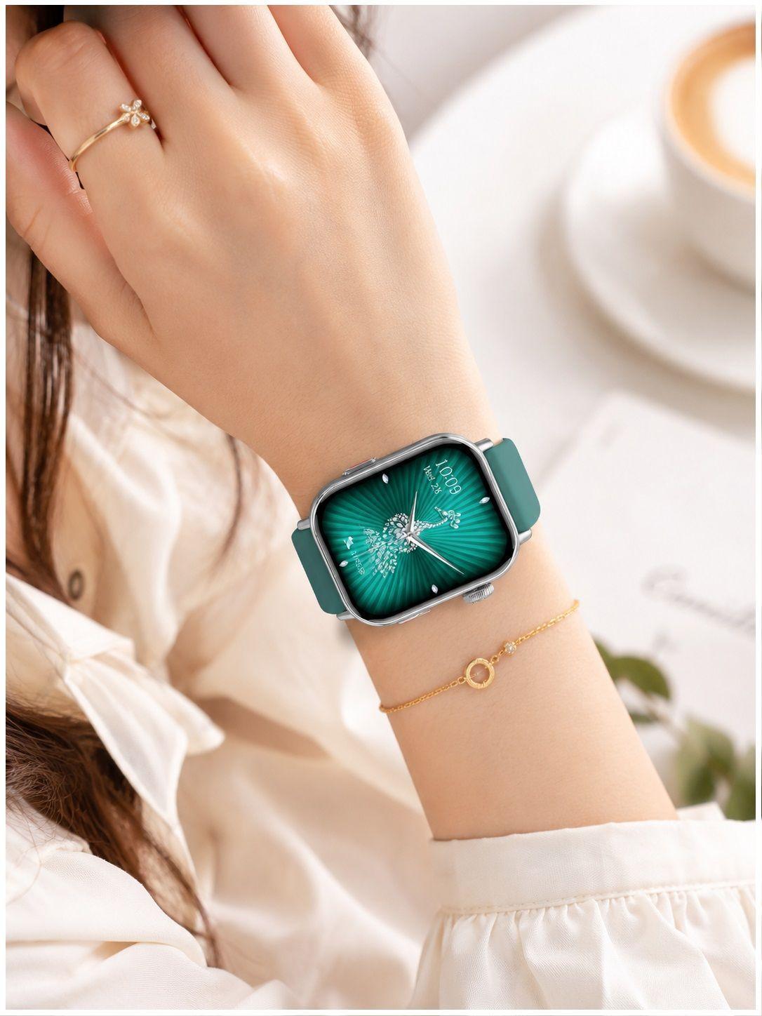 Smartwatch Deportivo y Elegante GW11 Mini 1.75" Llamadas Bluetooth 3 Correas-3