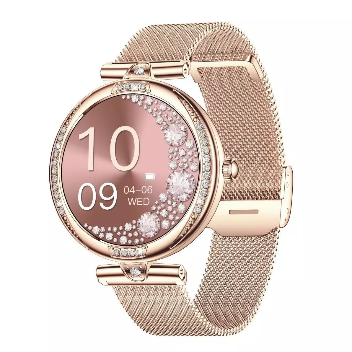 Smartwatch NX17 Pro AMOLED Llamadas Bluetooth Monitoreo y Correa de Acero Inox-2